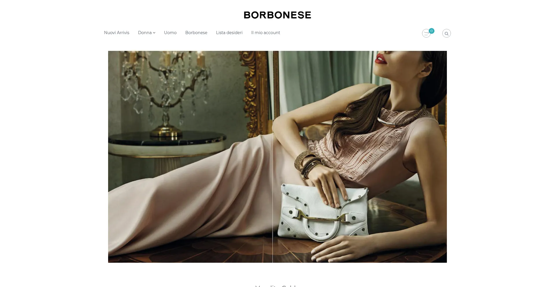 Website screenshot of Danielacarriero.shop