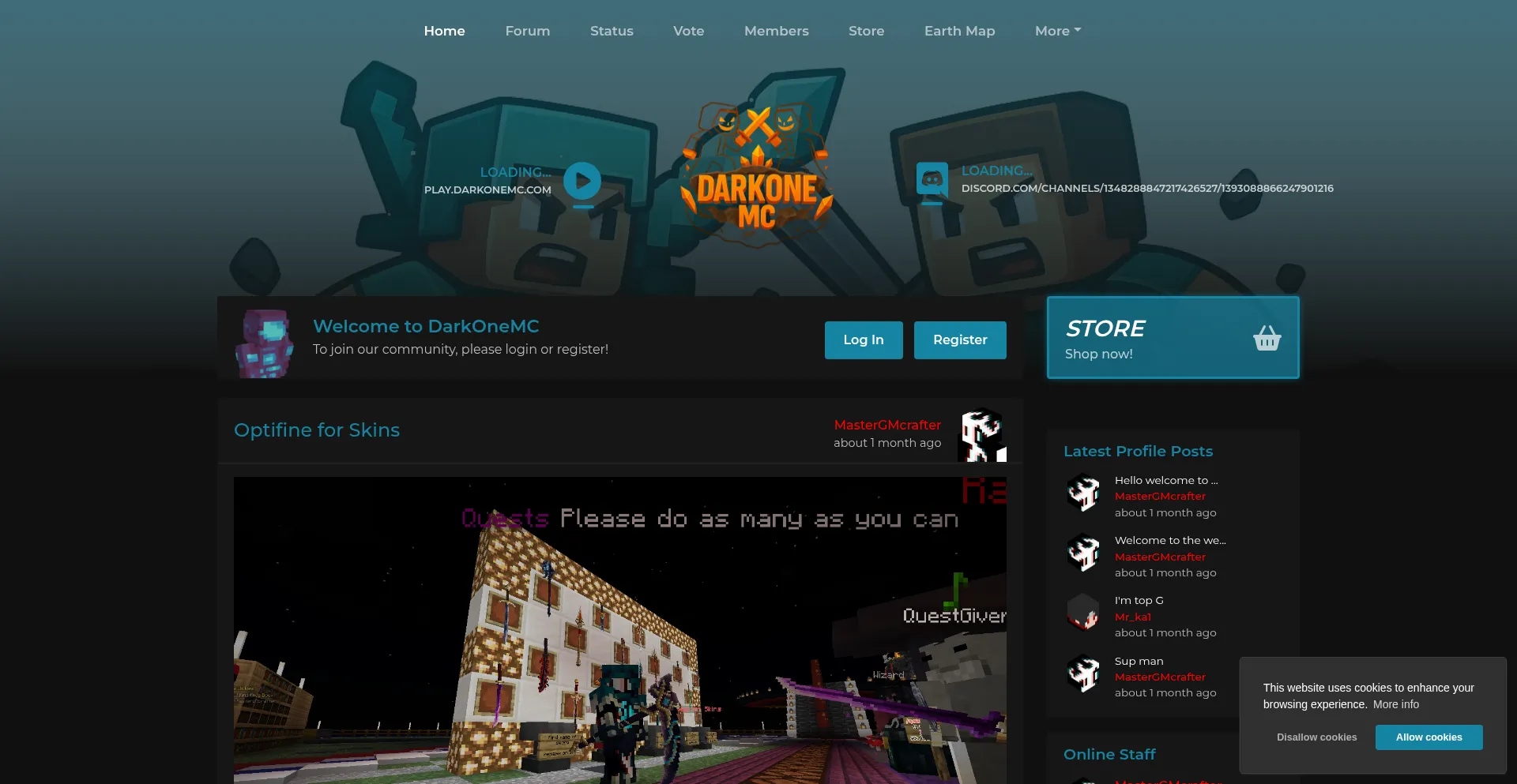 Darkonemc.com é Seguro e Confiável?