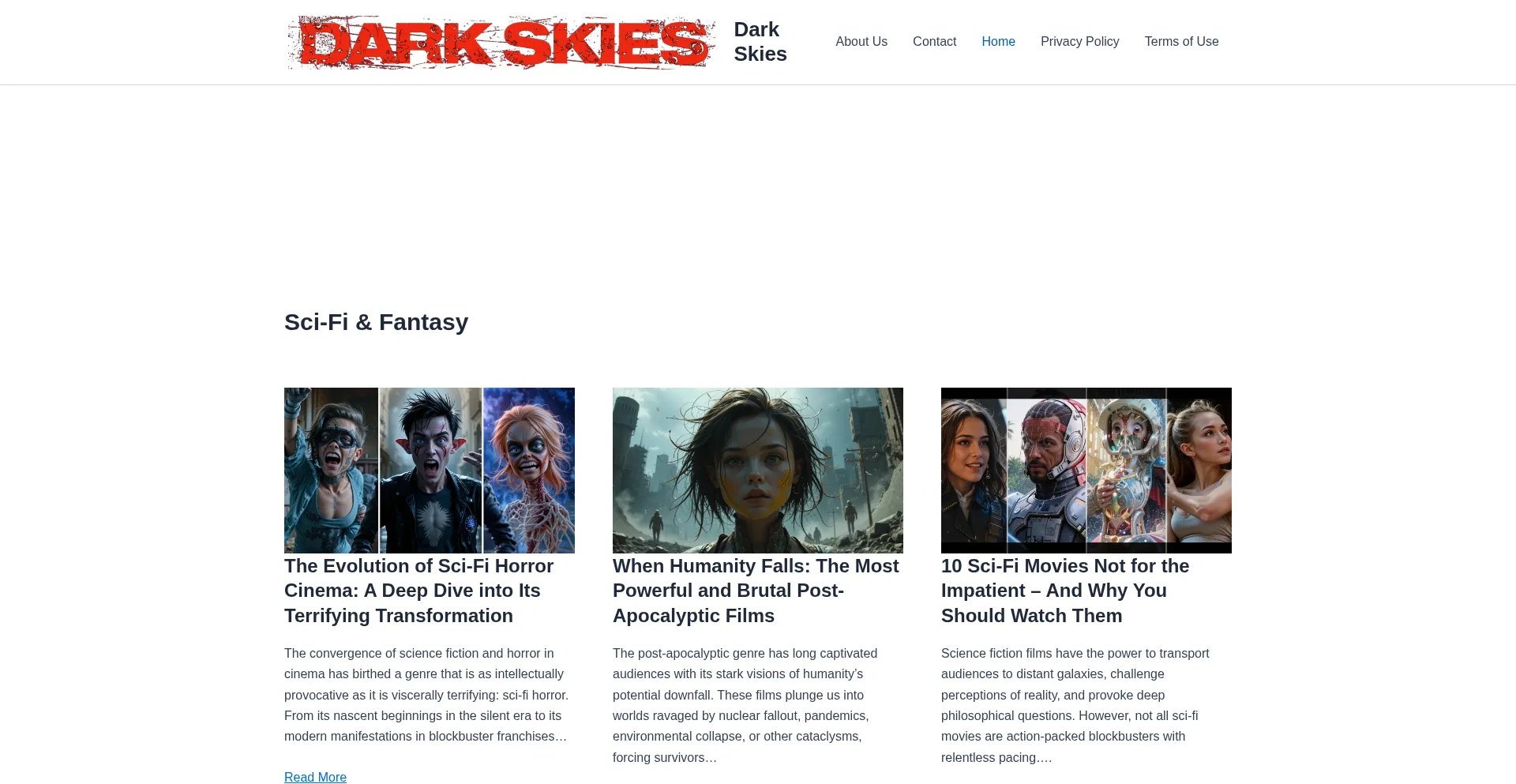 Darkskiesfilm.com é Seguro e Confiável?