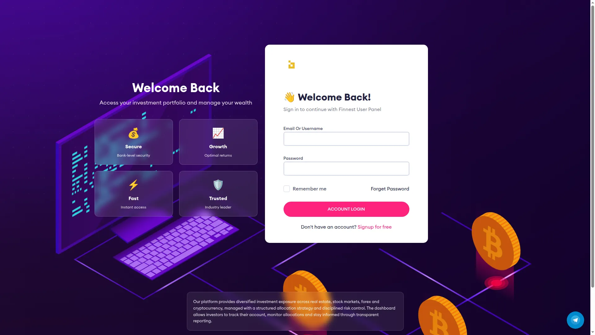 Dashboard.finnest.live