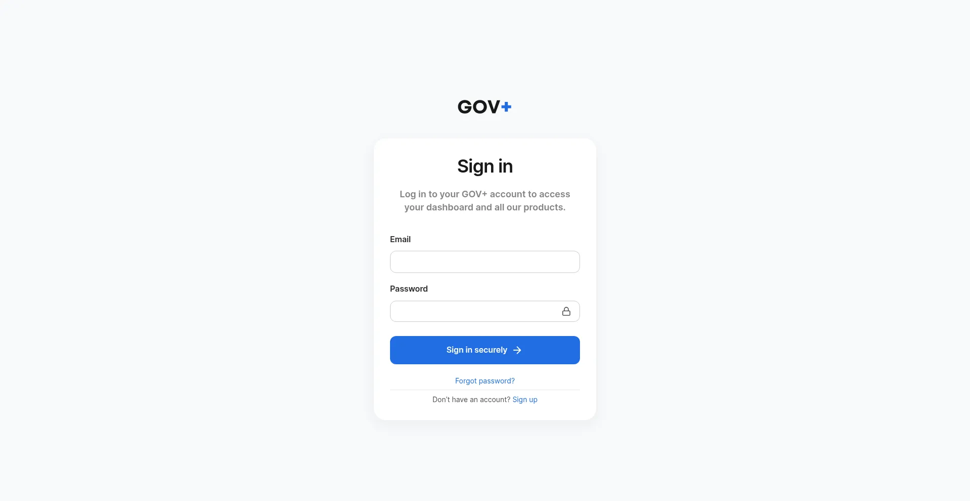 Dashboard.govplus.com