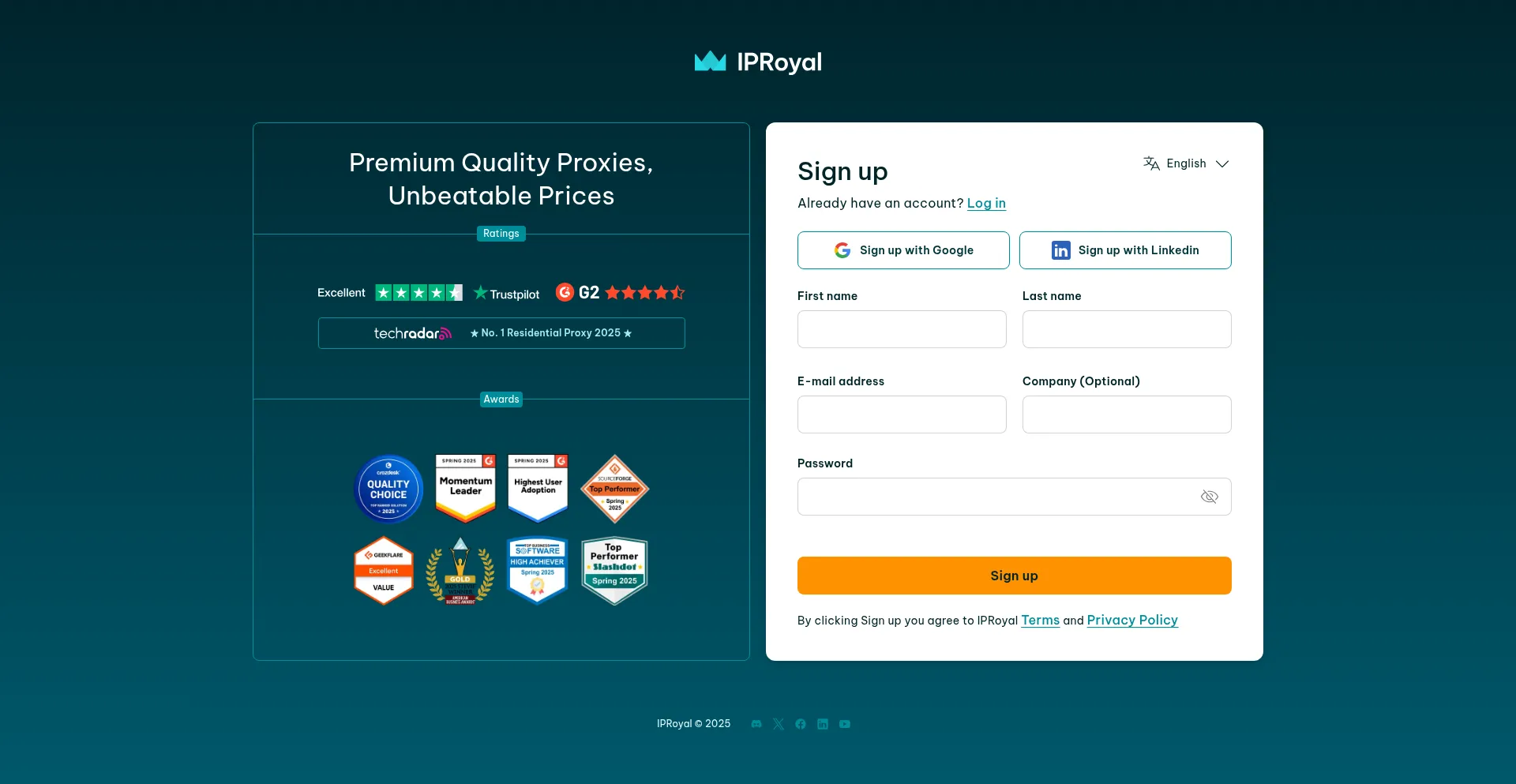 Dashboard.iproyal.com é Seguro e Confiável?