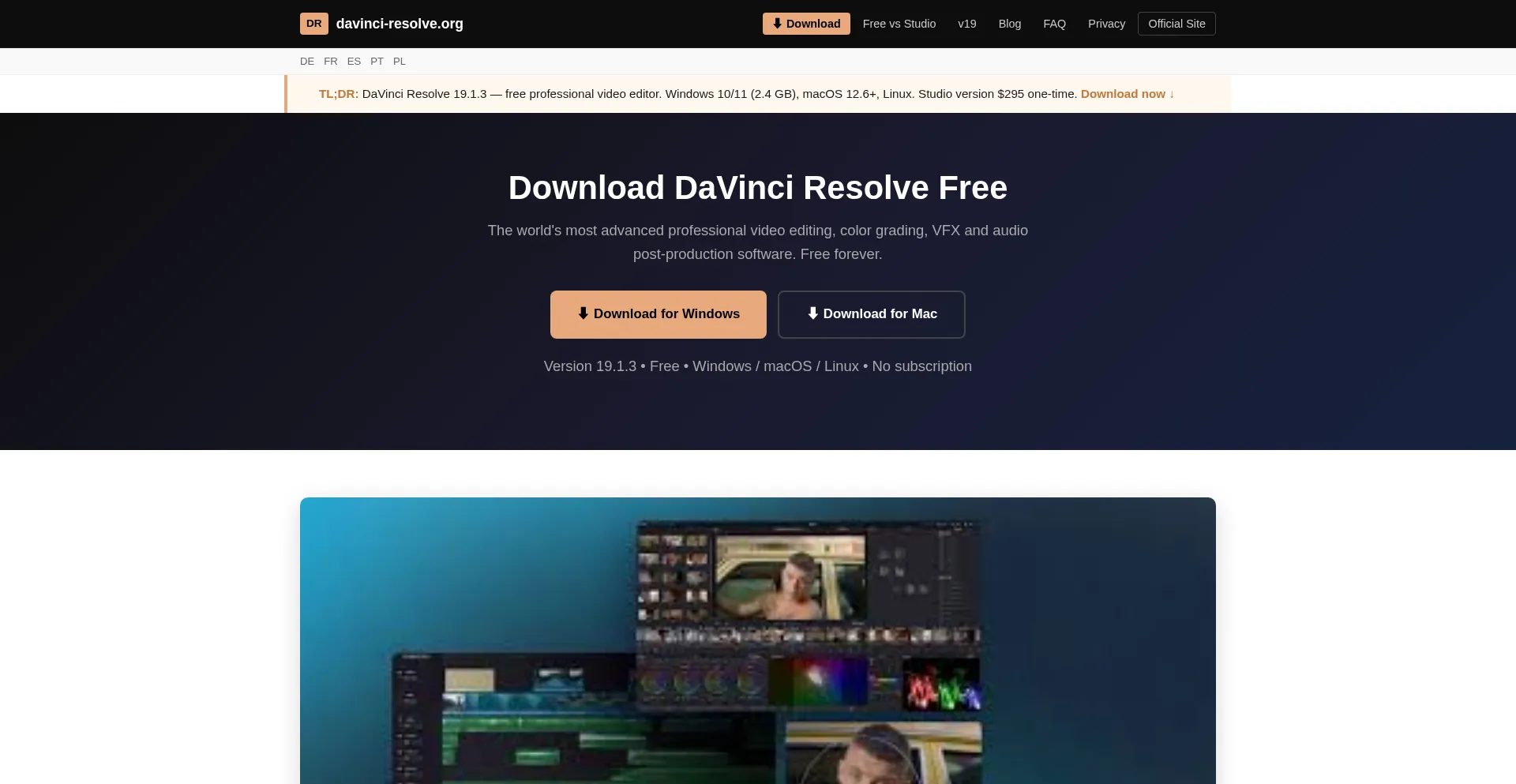 Davinci-resolve.org