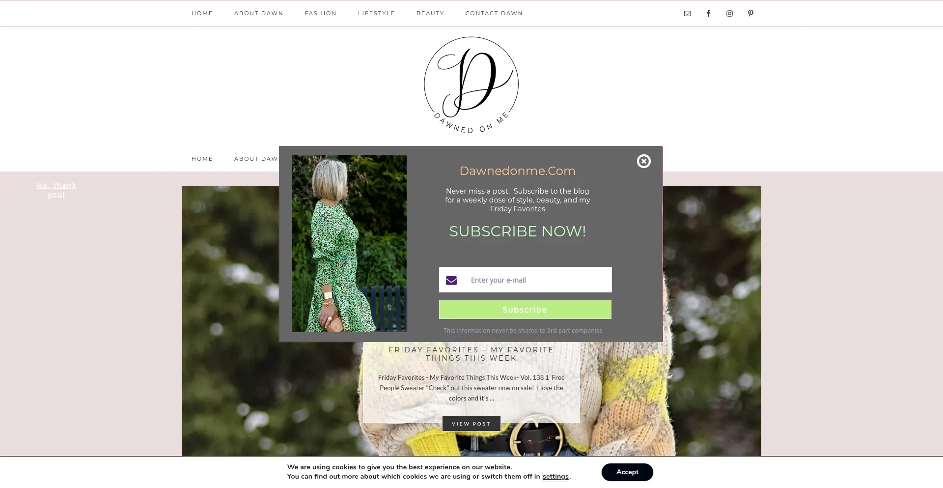 Dawnedonme.com