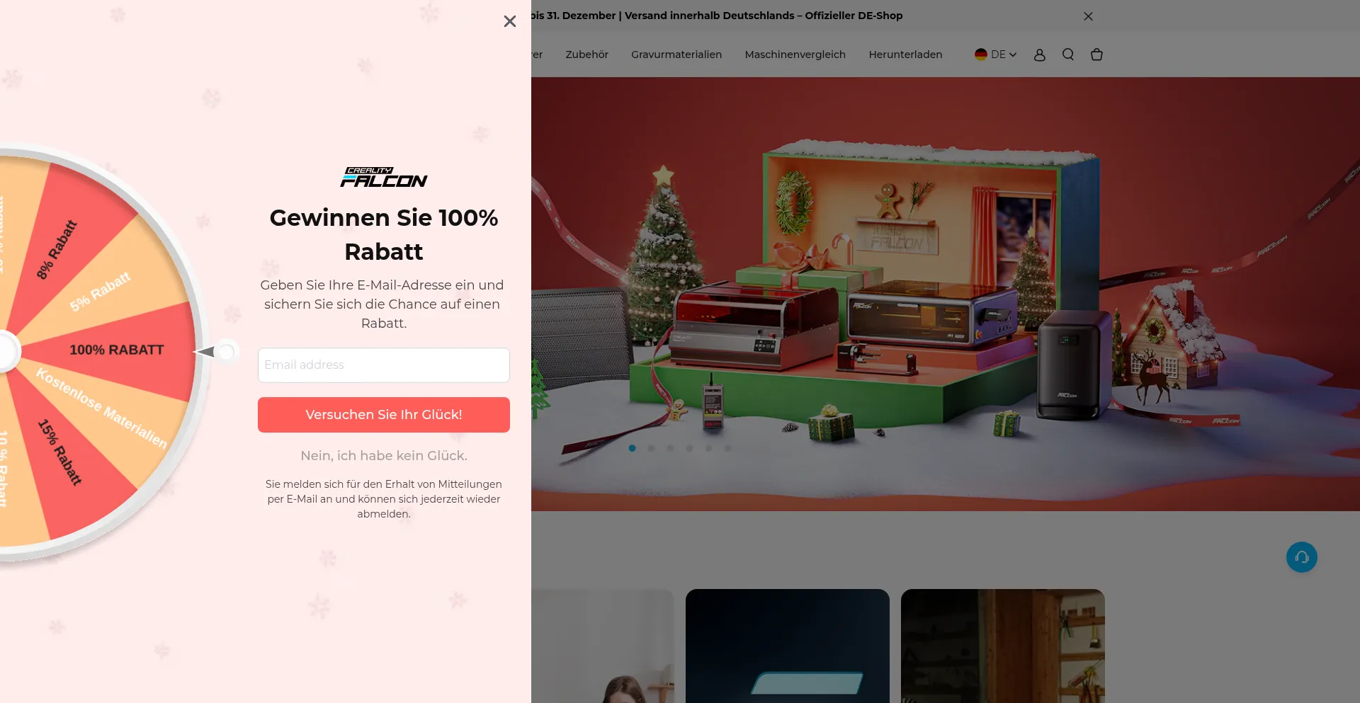 De.crealityfalcon.com