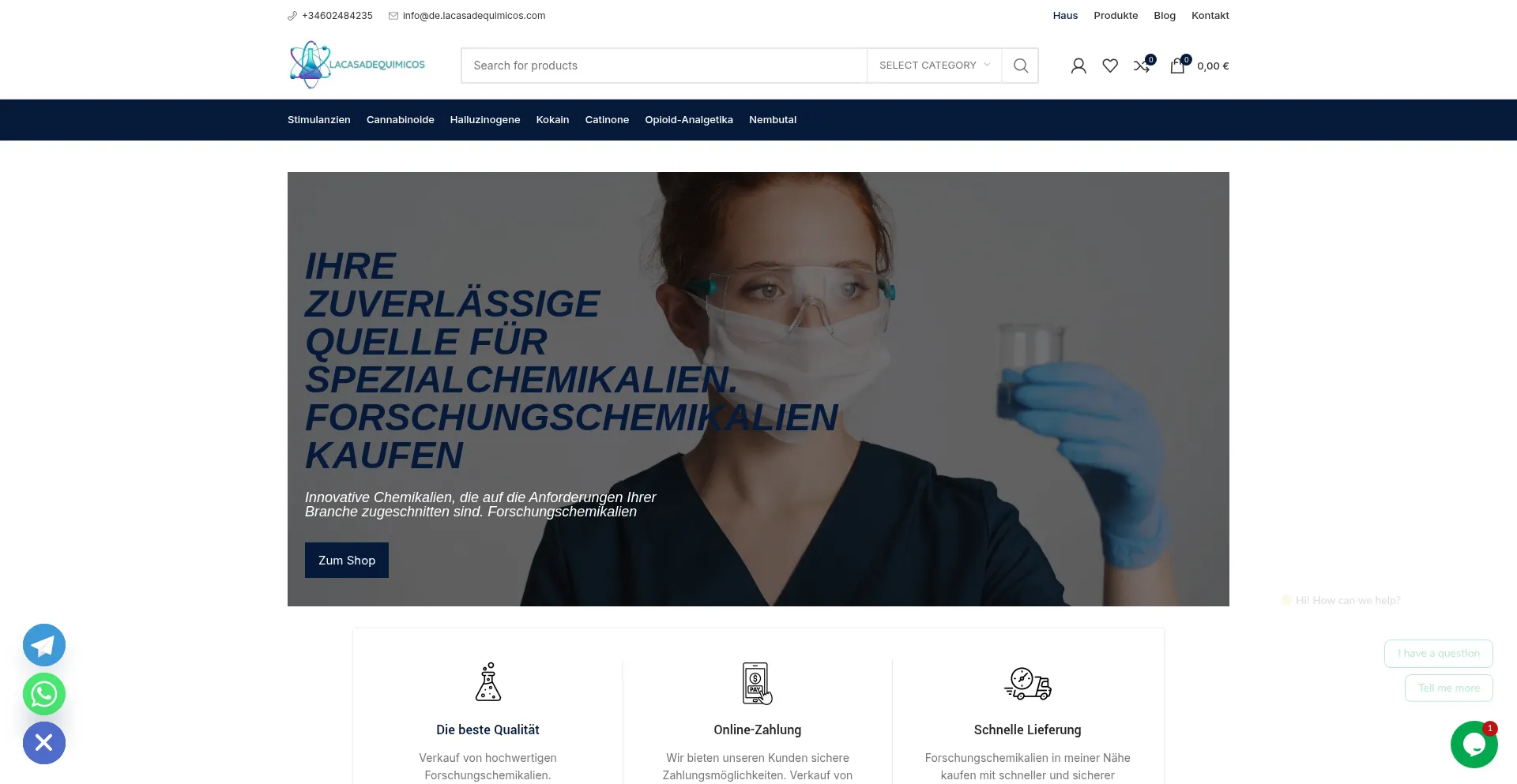 De.lacasadequimicos.com