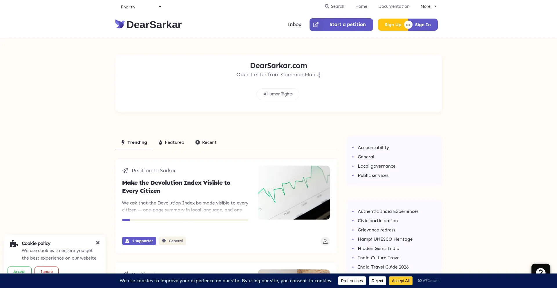 Dearsarkar.com