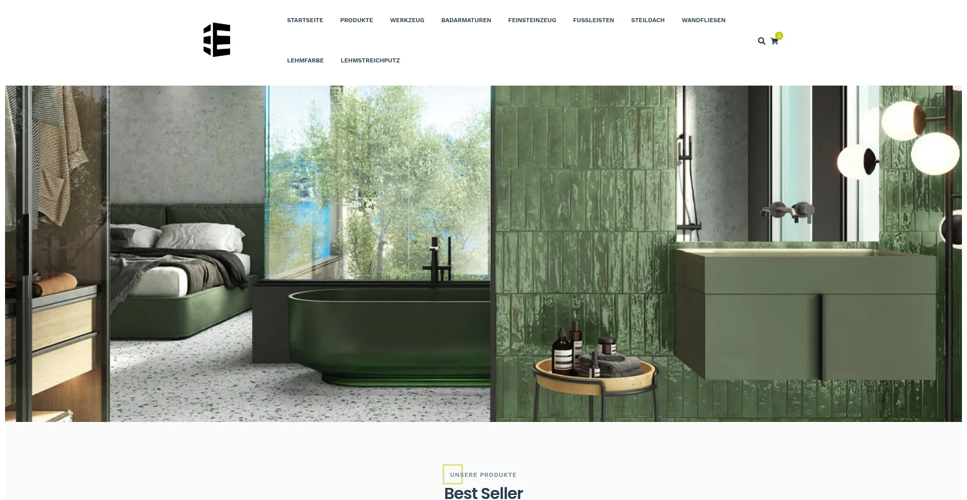 Website screenshot of Debuildingsupplies.com