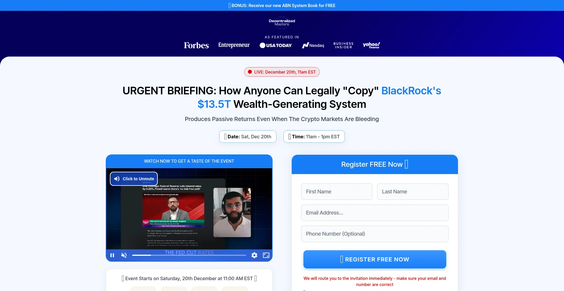 Decentralizemasters.com