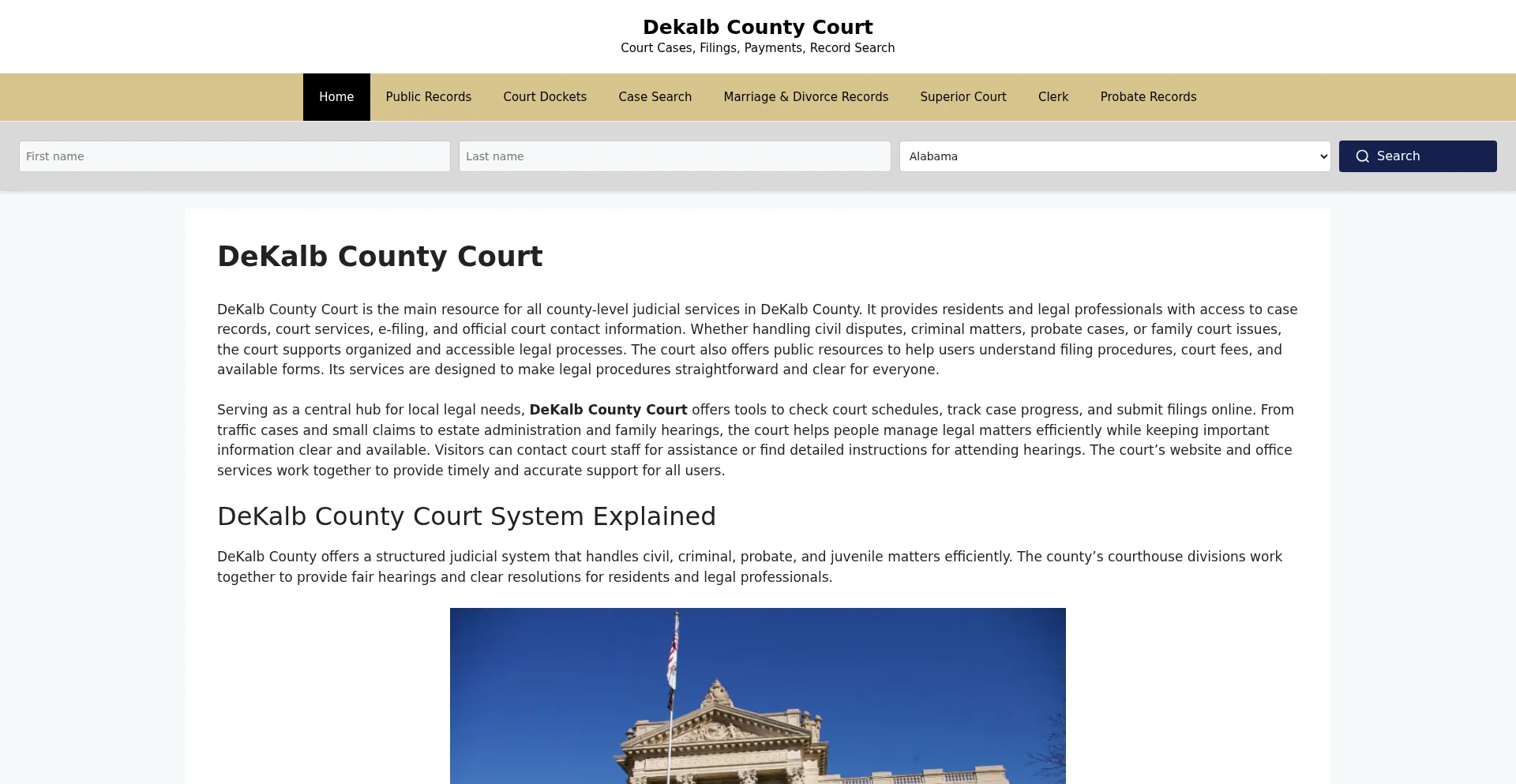 Dekalbcountycourts.org