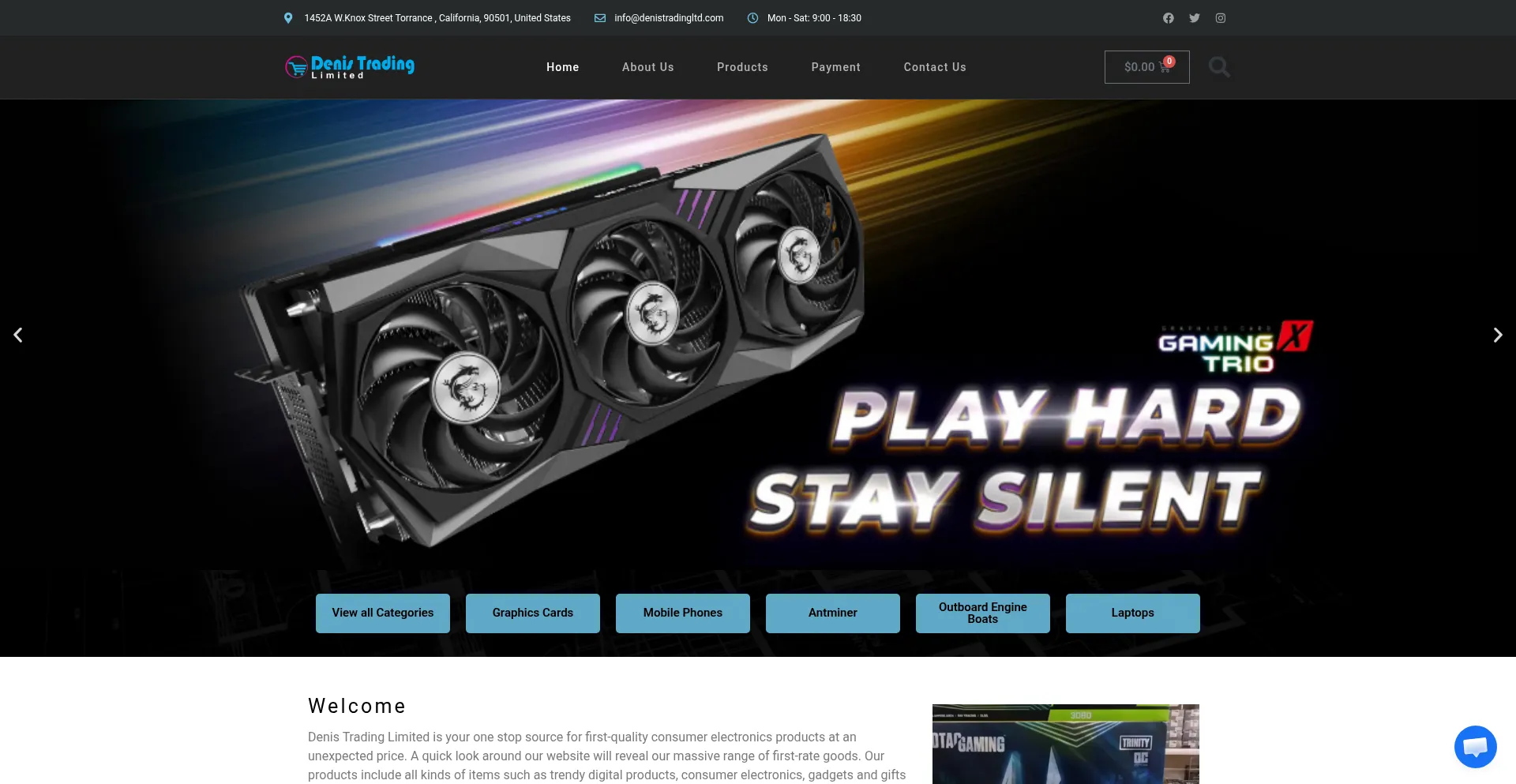 Denistradingltd.com