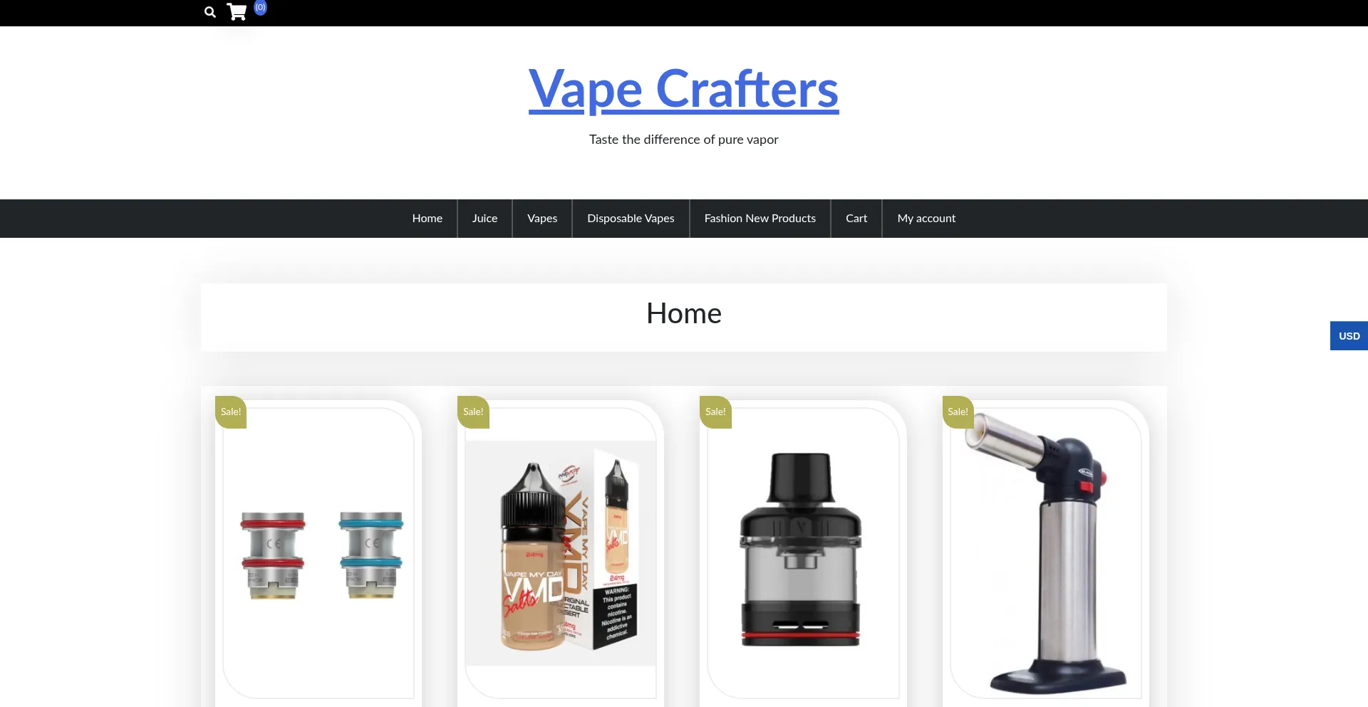 Website screenshot of Desmaragd.com