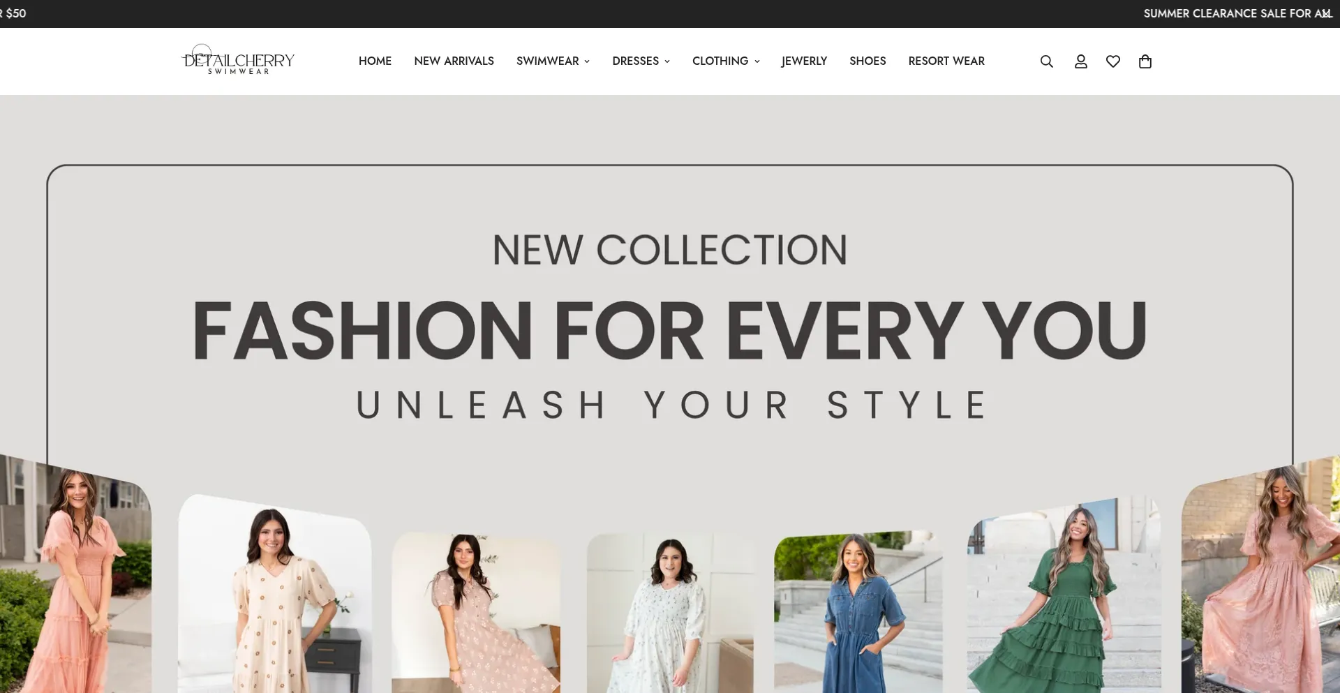 Website screenshot of Detailcherry.com