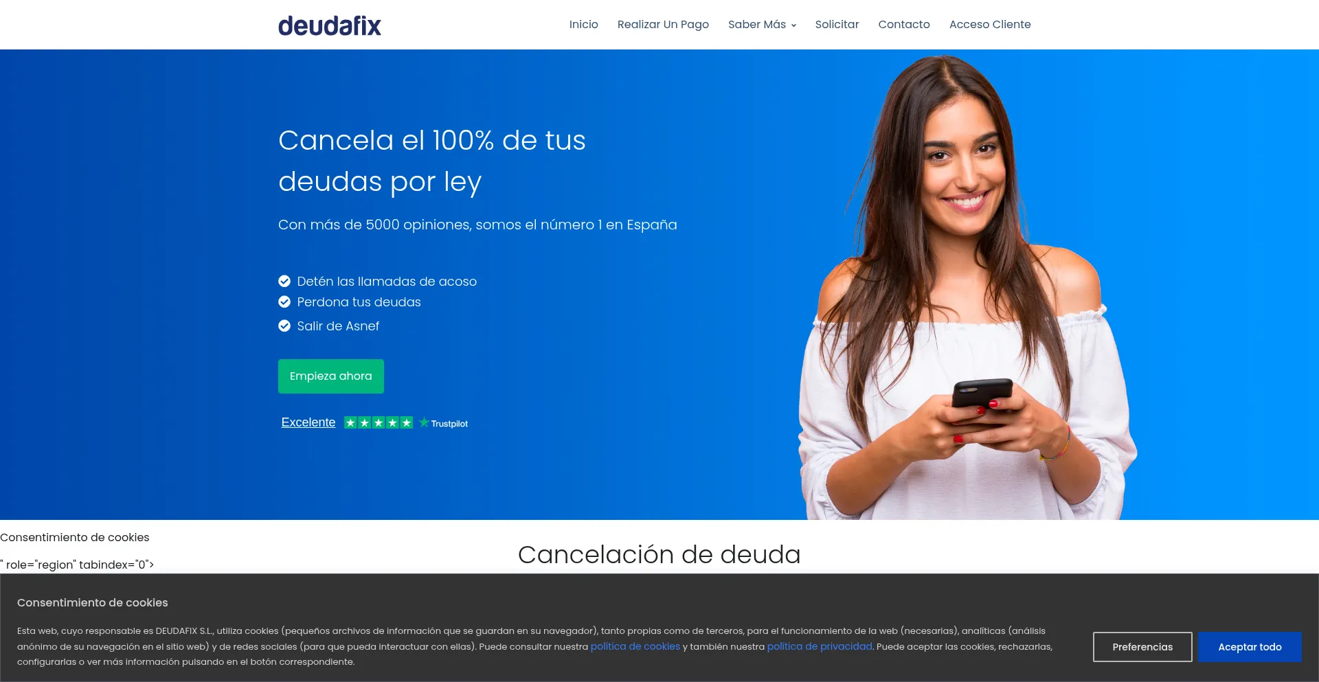Deudafix.es é Seguro e Confiável?