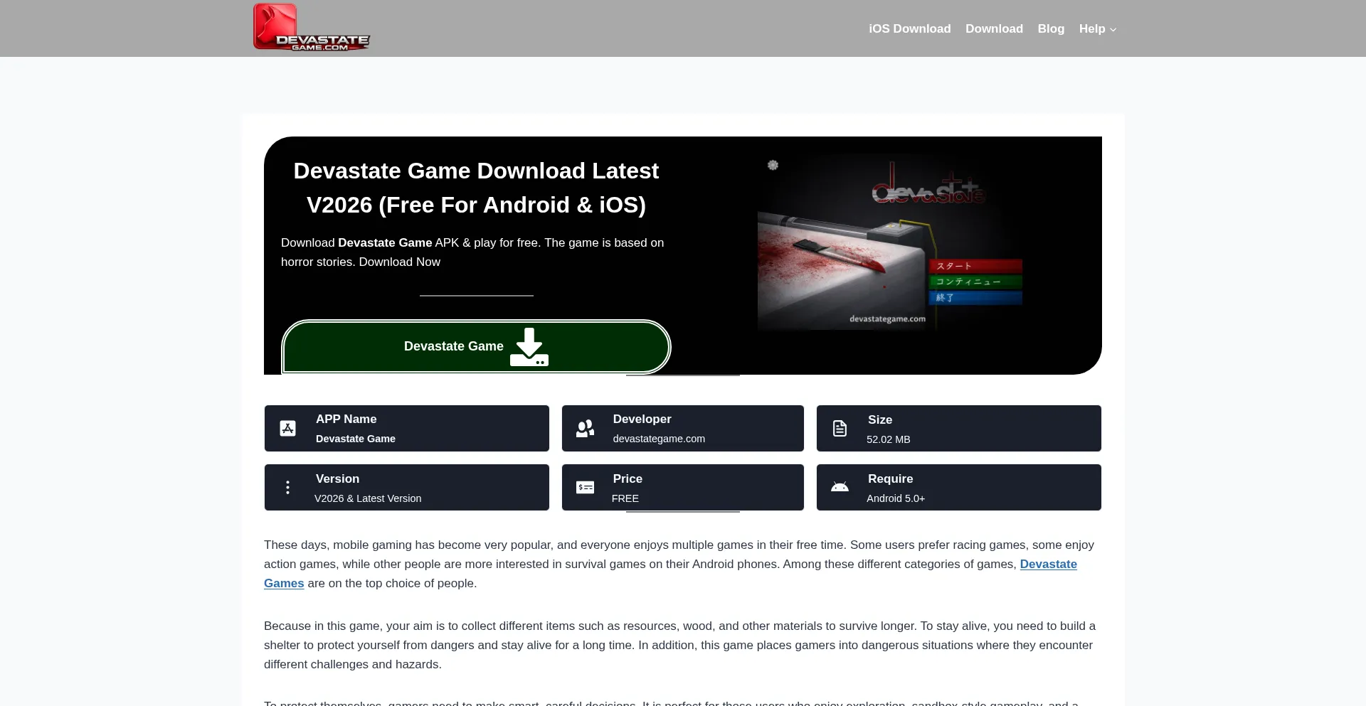 Devastategame.com