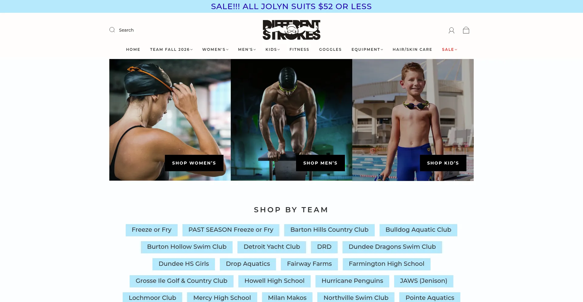 Differentstrokesswimshop.com