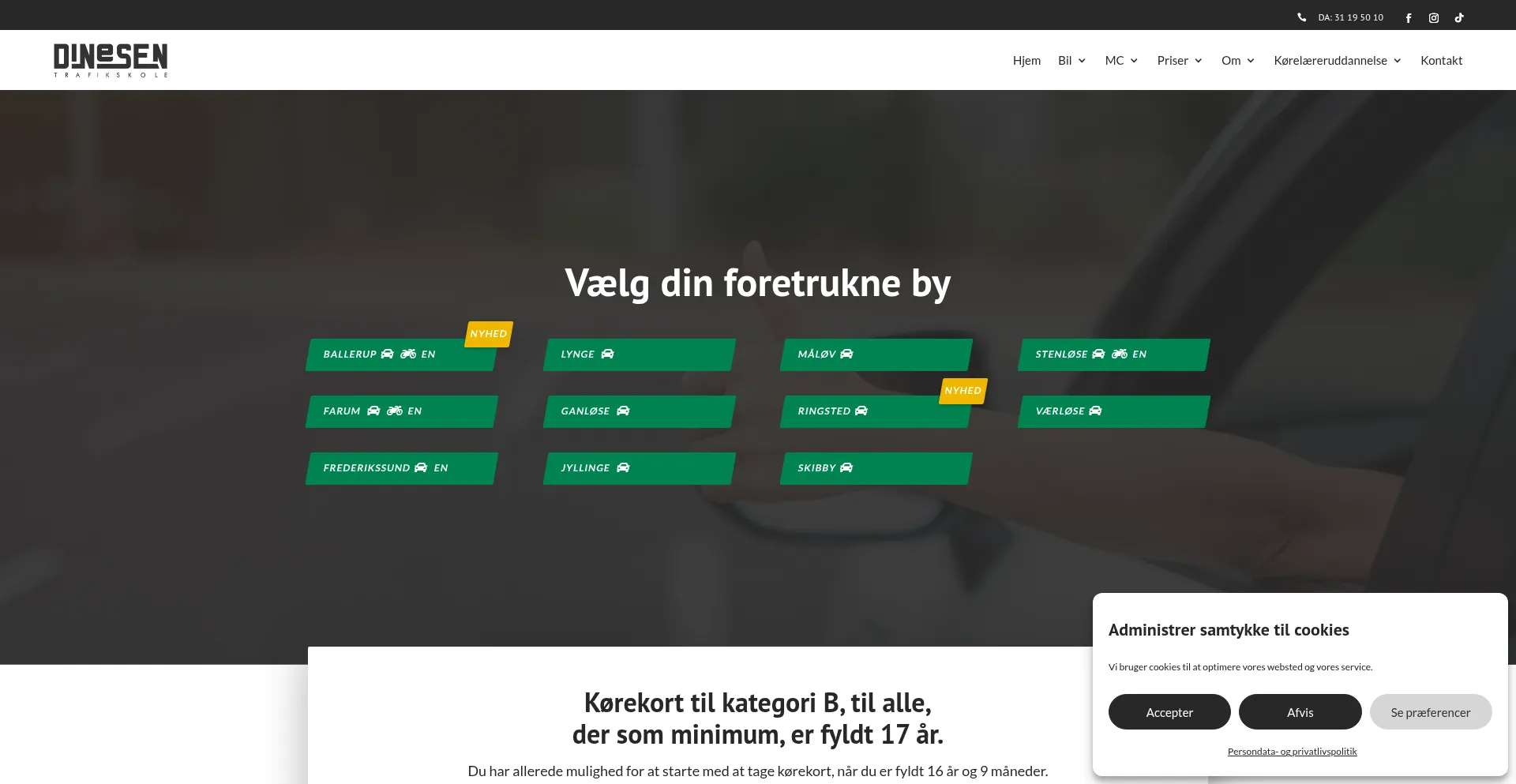 Dinesen-trafikskole.dk