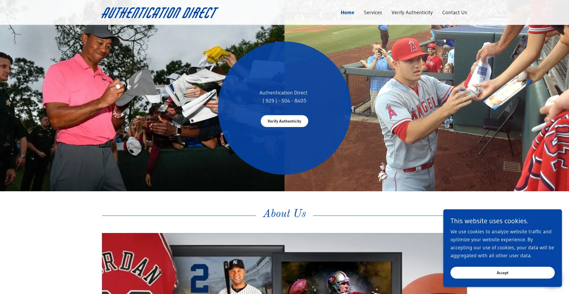 Website screenshot of Directcoa.com