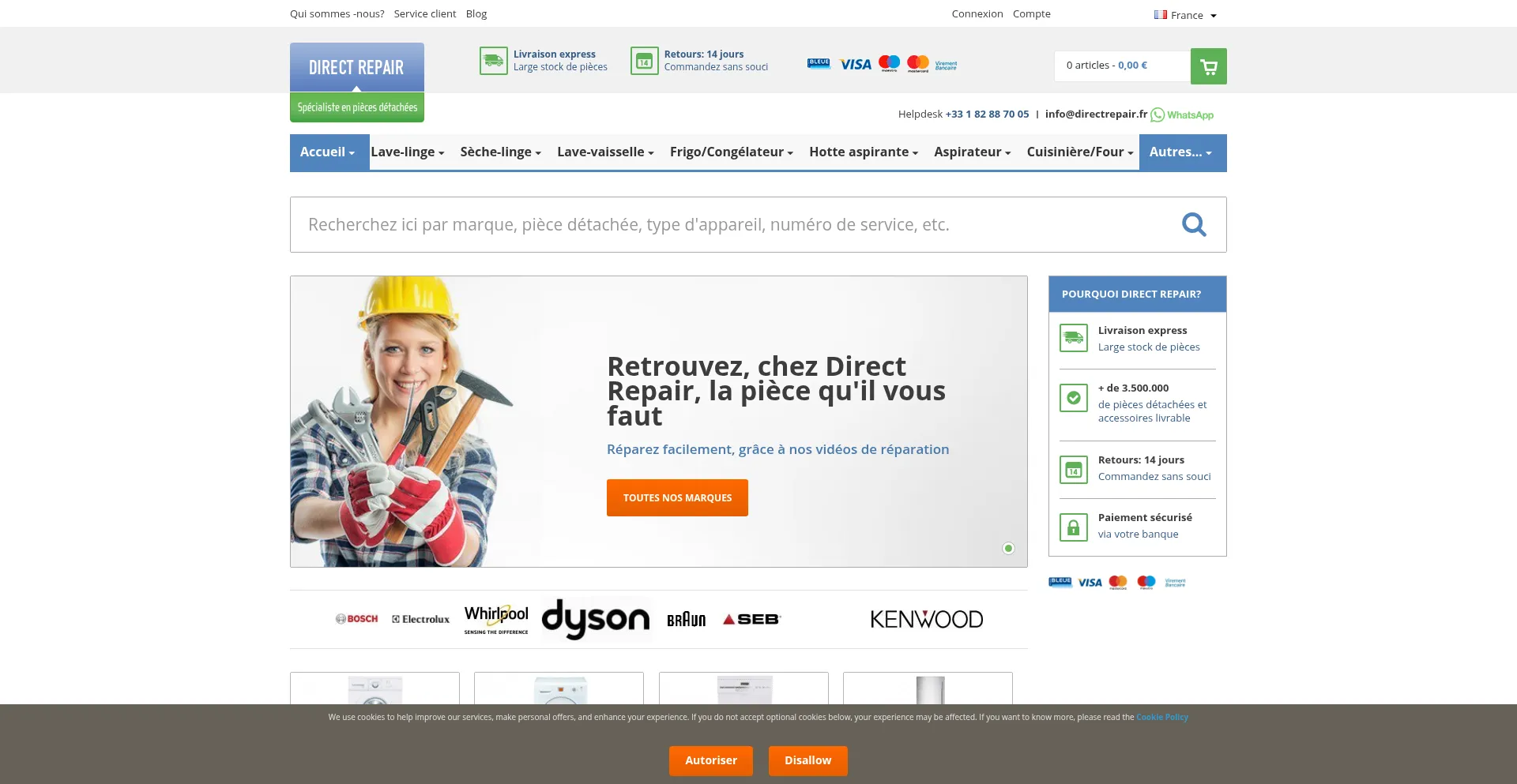 Directrepair.fr é Seguro e Confiável?