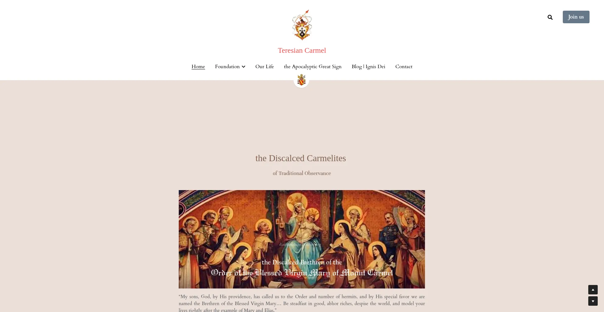Discalcedcarmelites.org é Seguro e Confiável?