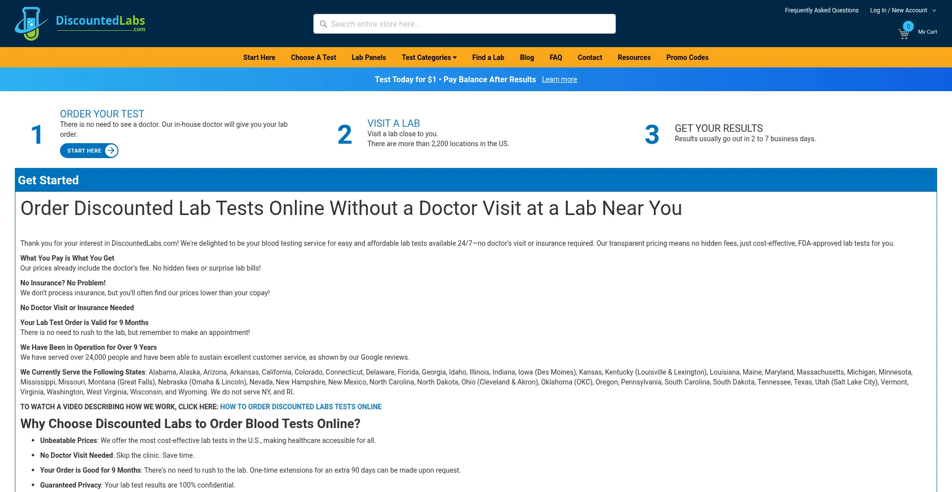 Discountedlabs.com é Seguro e Confiável?