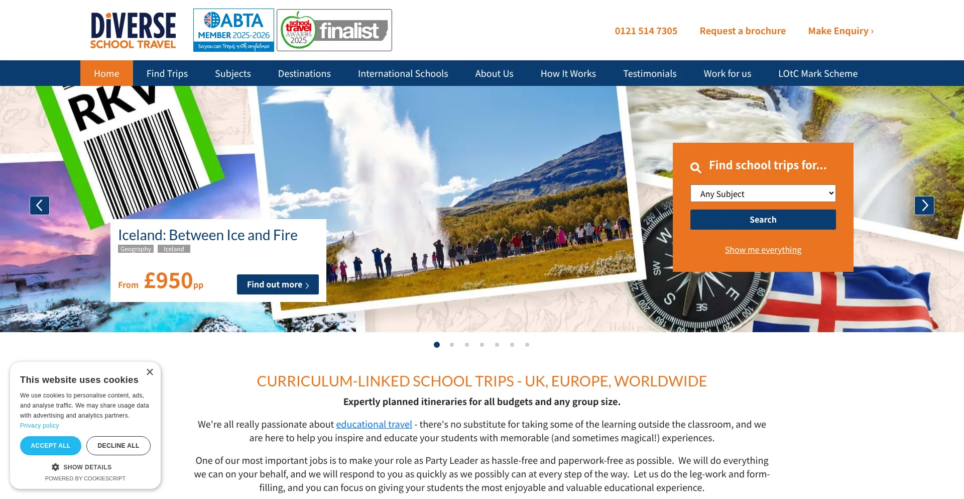 Diverseschooltravel.co.uk
