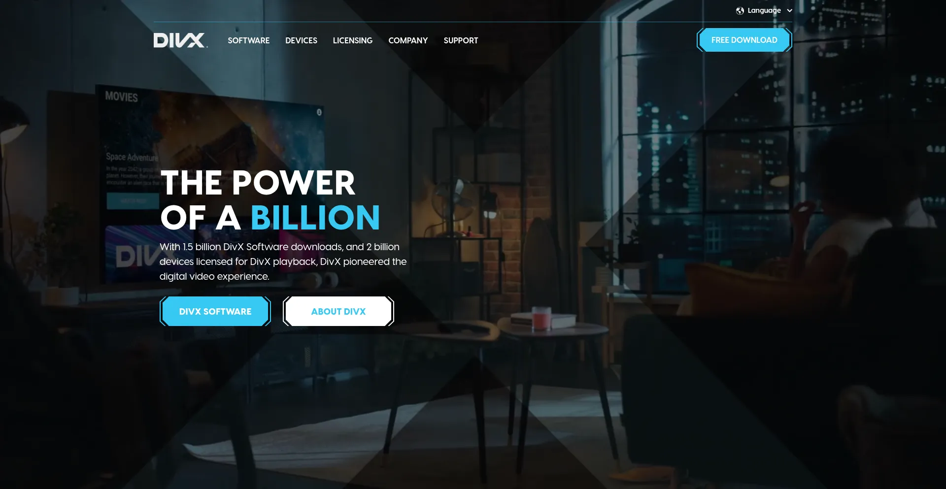 Divx.com Screenshot