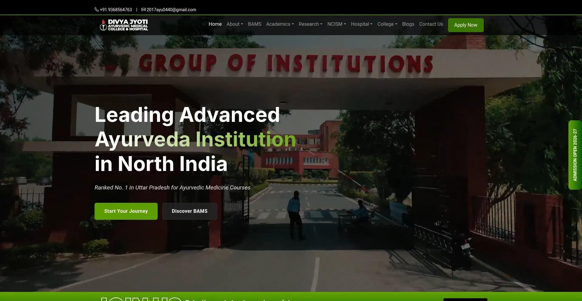 Djayurvedacollege.org
