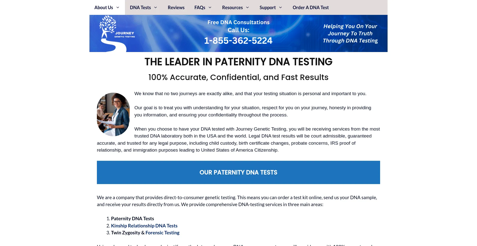 Dna-paternity-testing.com é Seguro e Confiável?