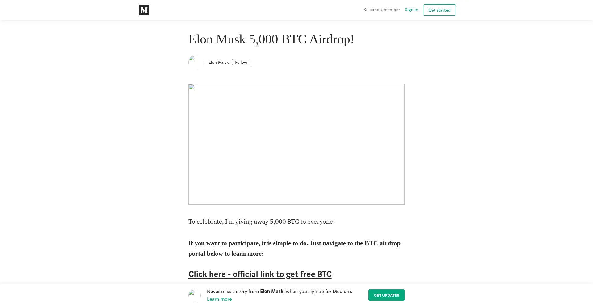 Website screenshot of Doge5.xyz