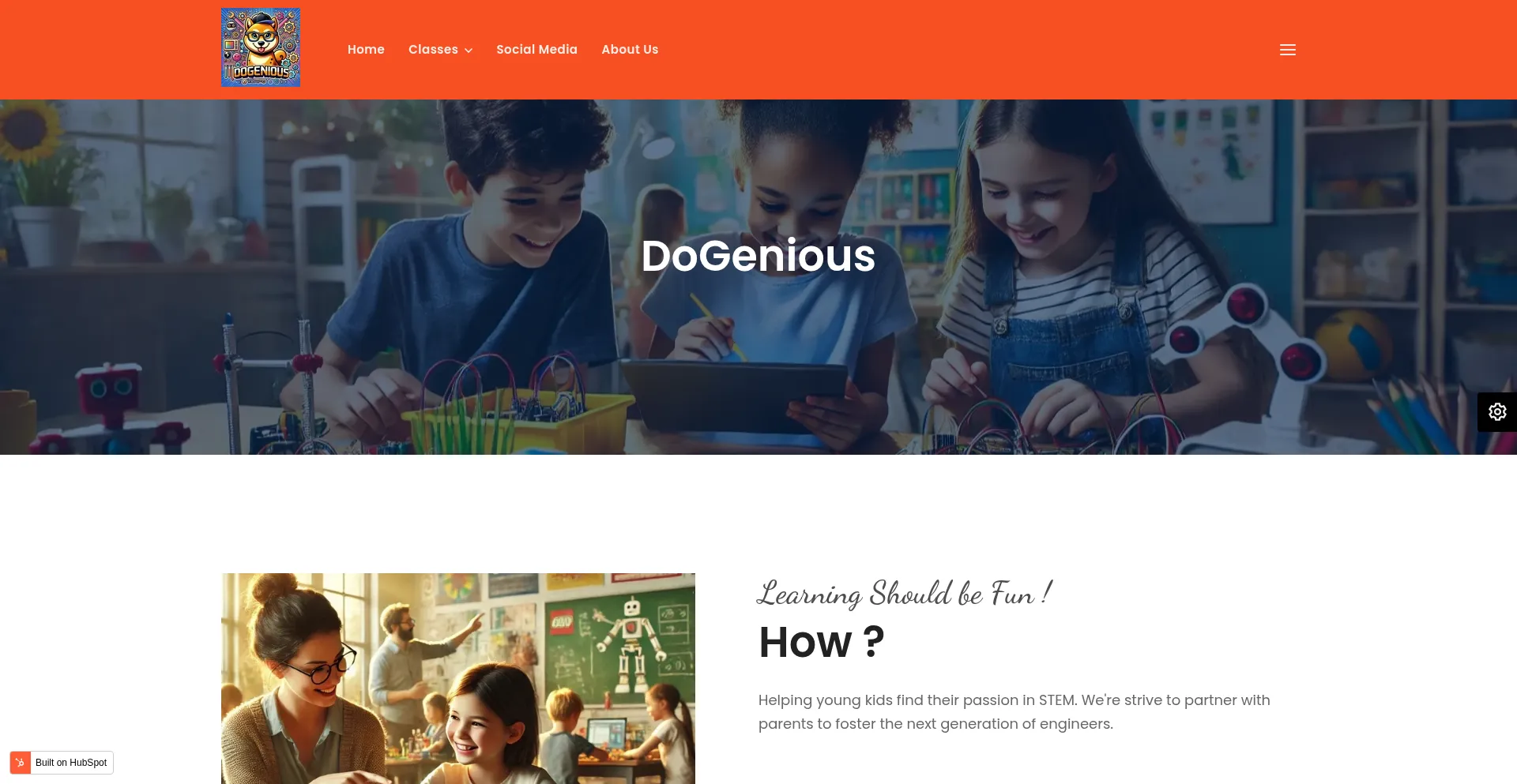 Dogenious.org Screenshot