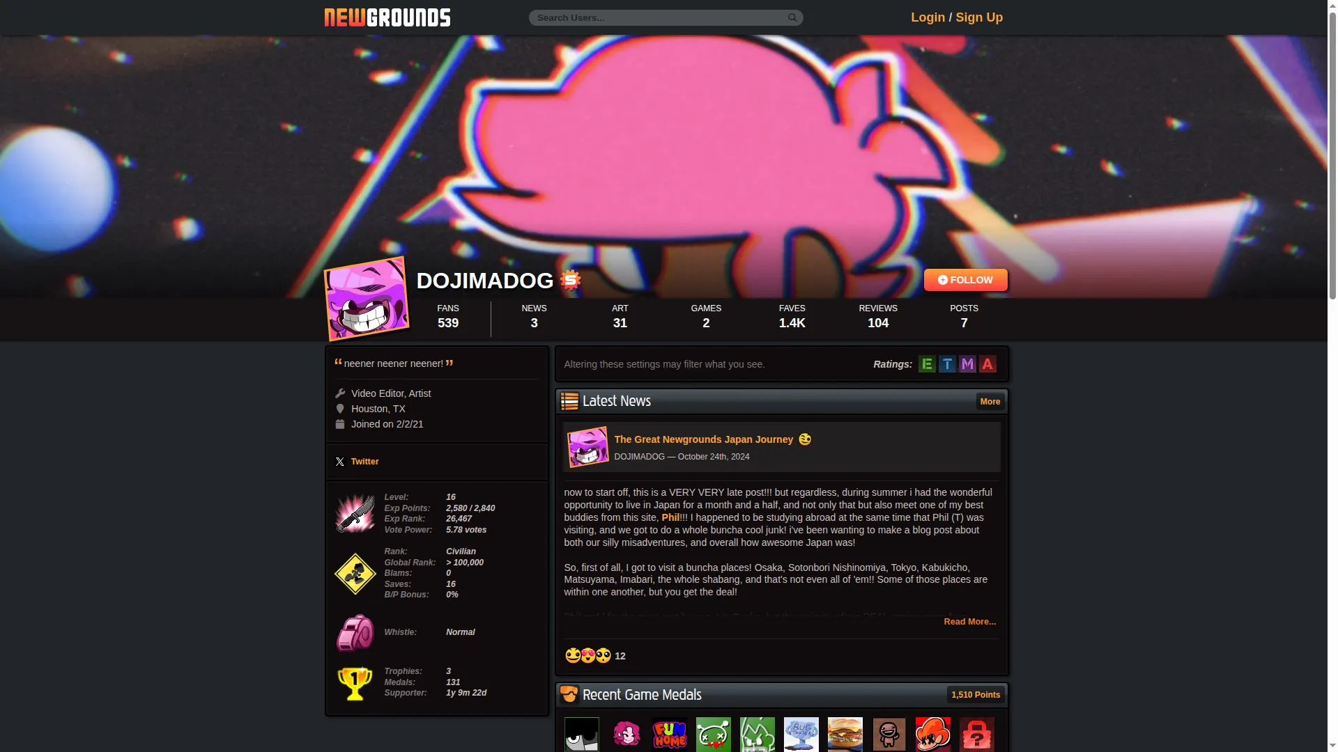 Dojimadog.newgrounds.com