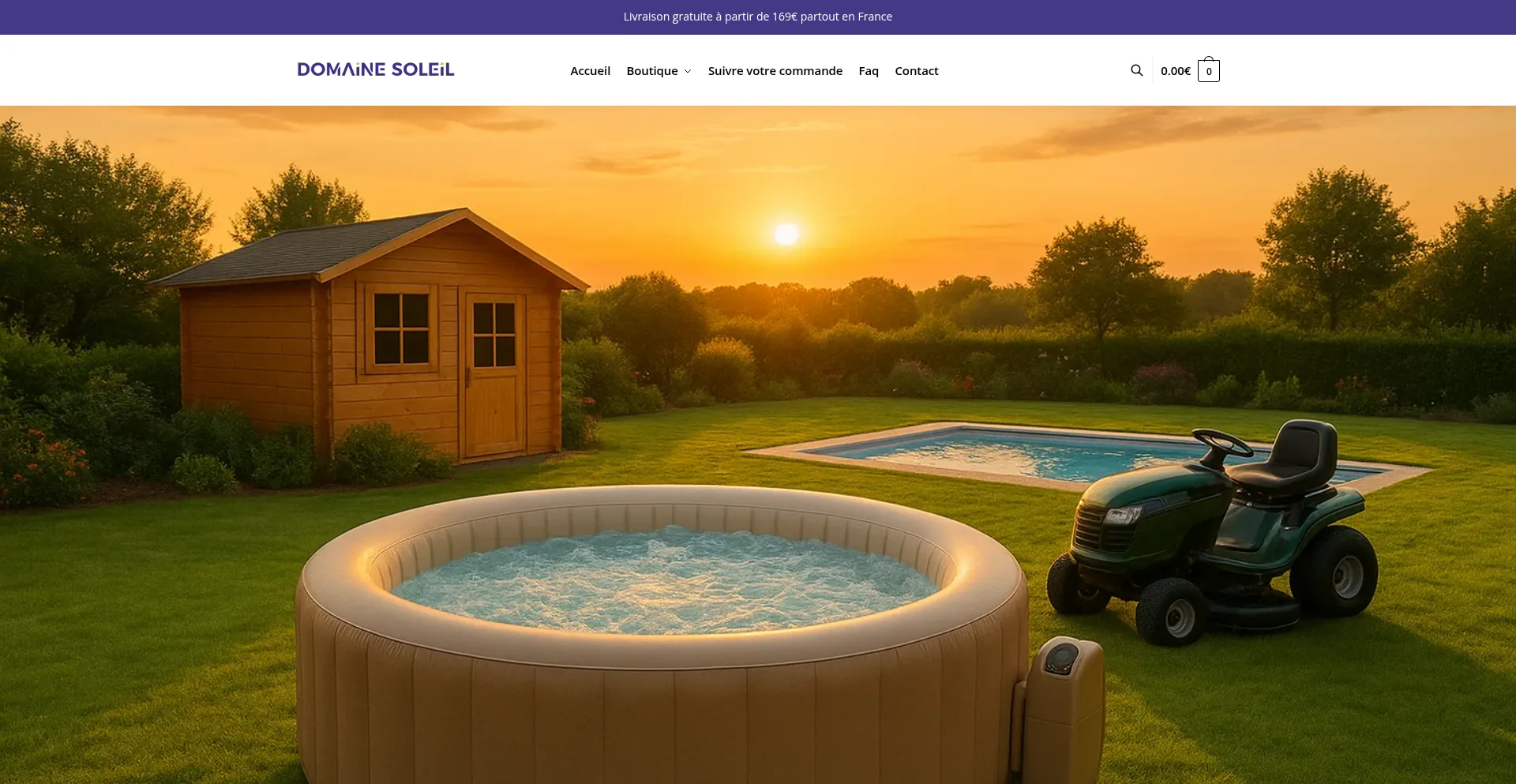 Domainesoleil.com Screenshot