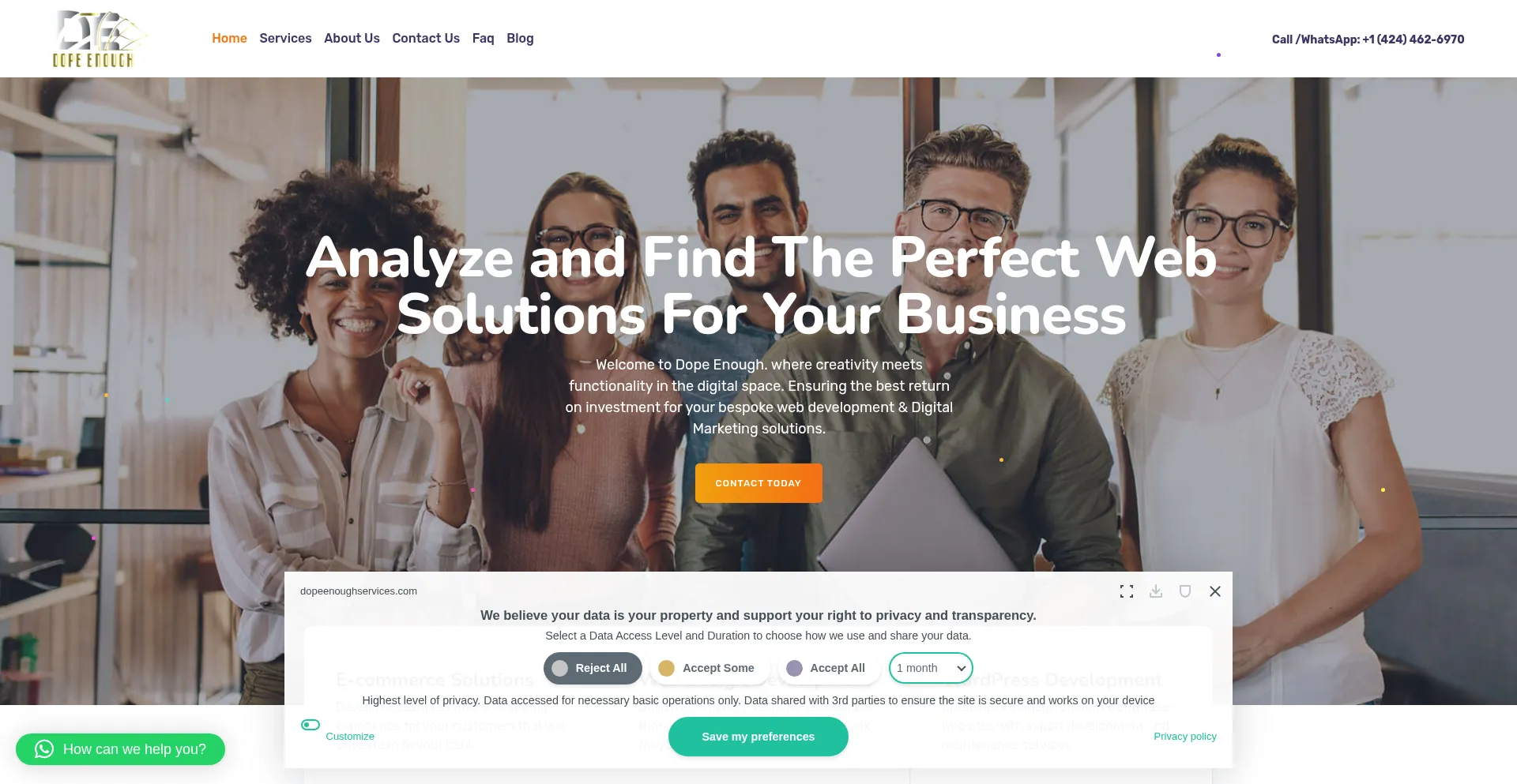 Dopeenoughservices.com