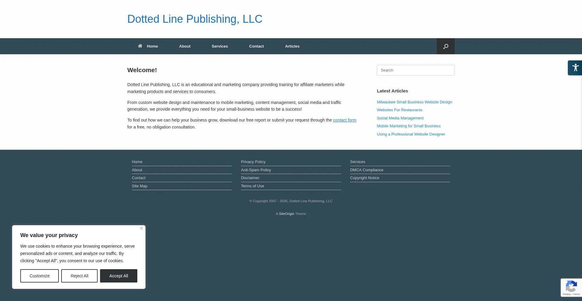 Dottedlinepublishing.com