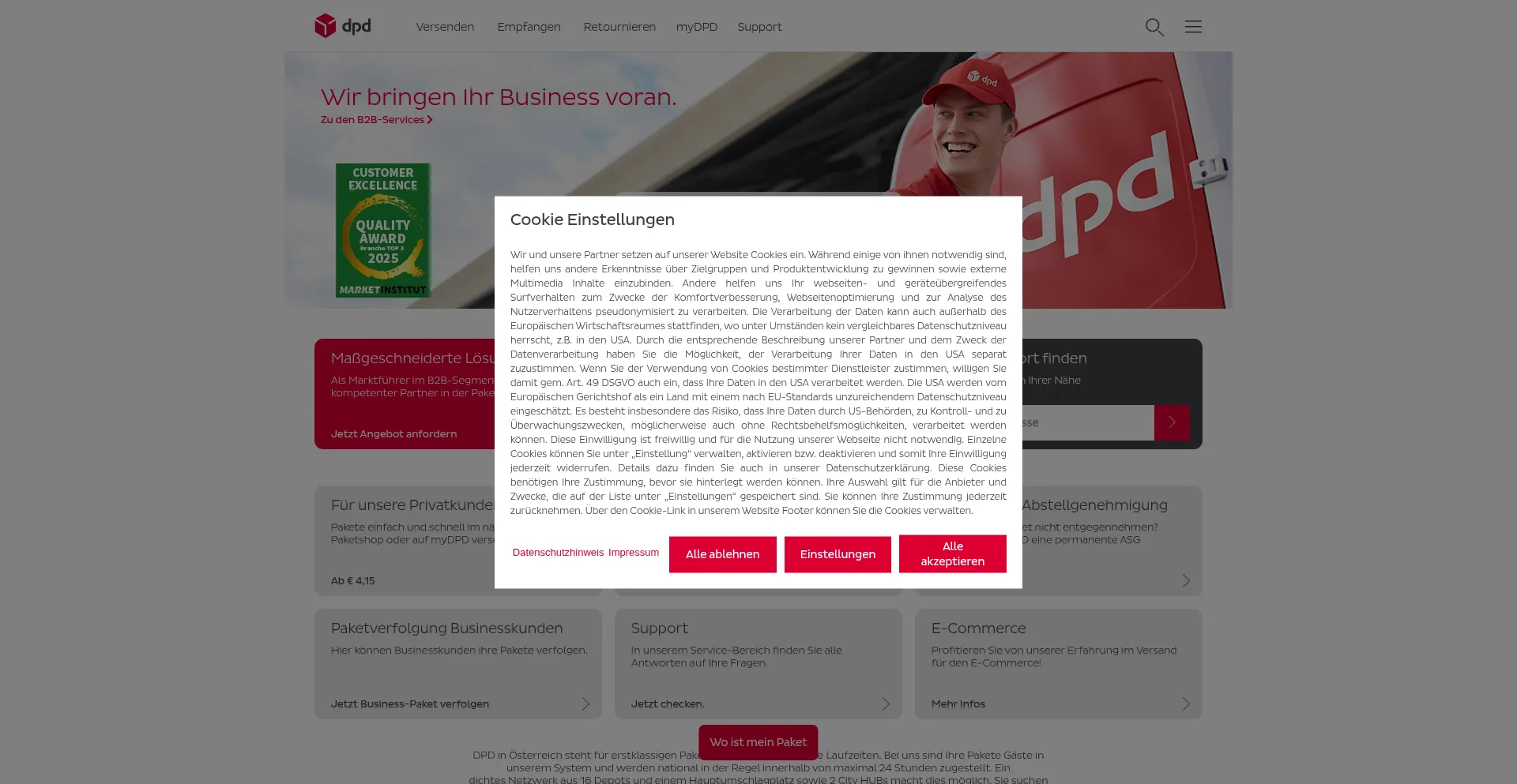 Dpd.at é Seguro e Confiável?
