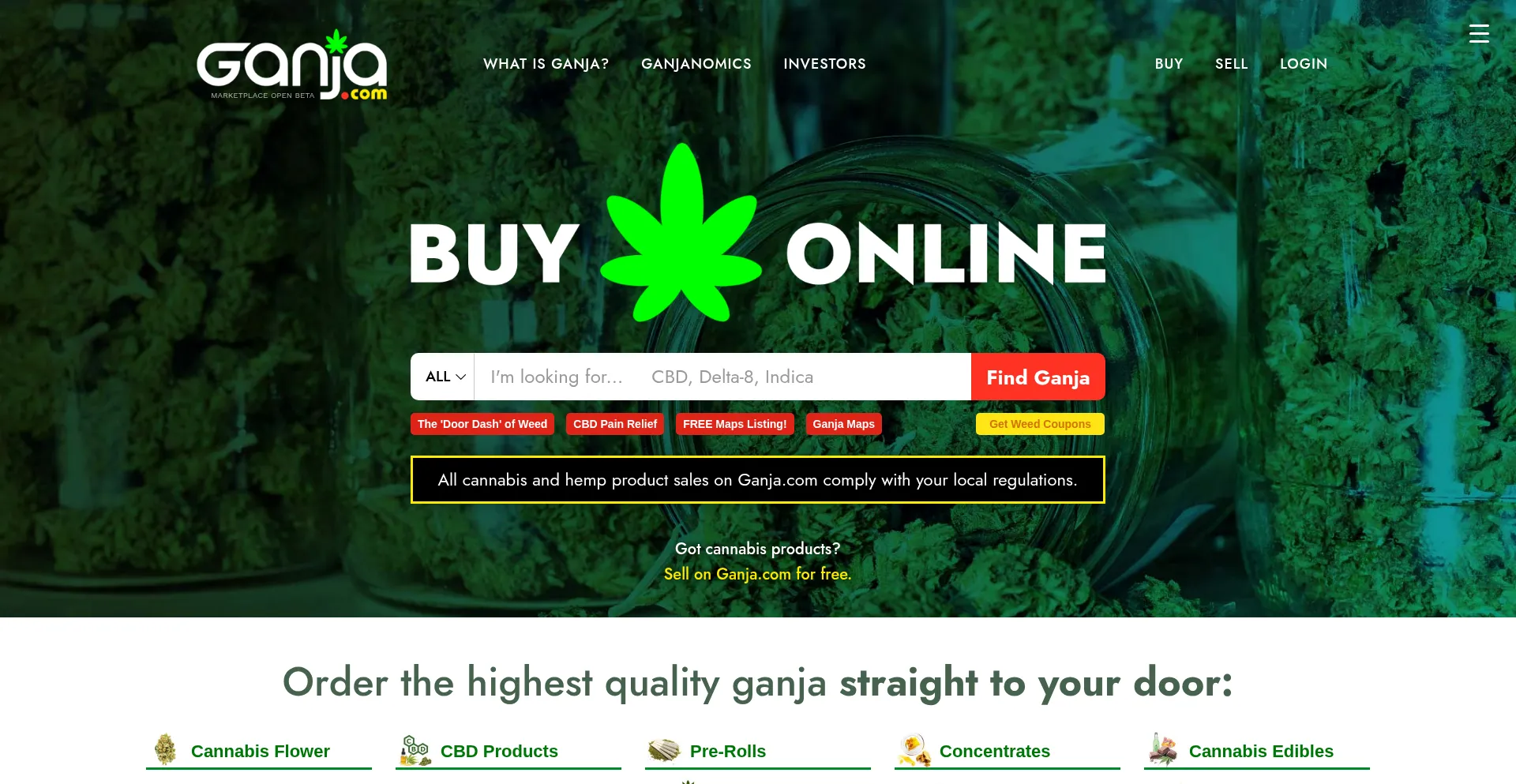 Website screenshot of Dread.com