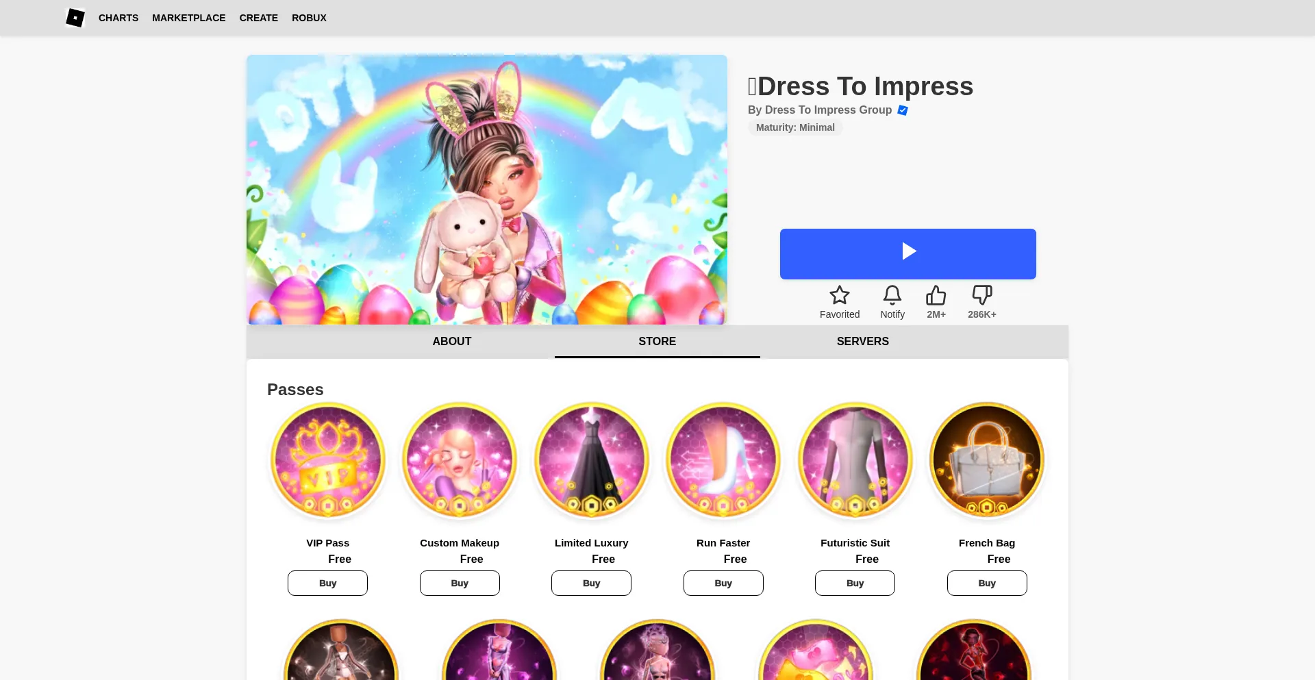 Website screenshot of Dressclaim.shop