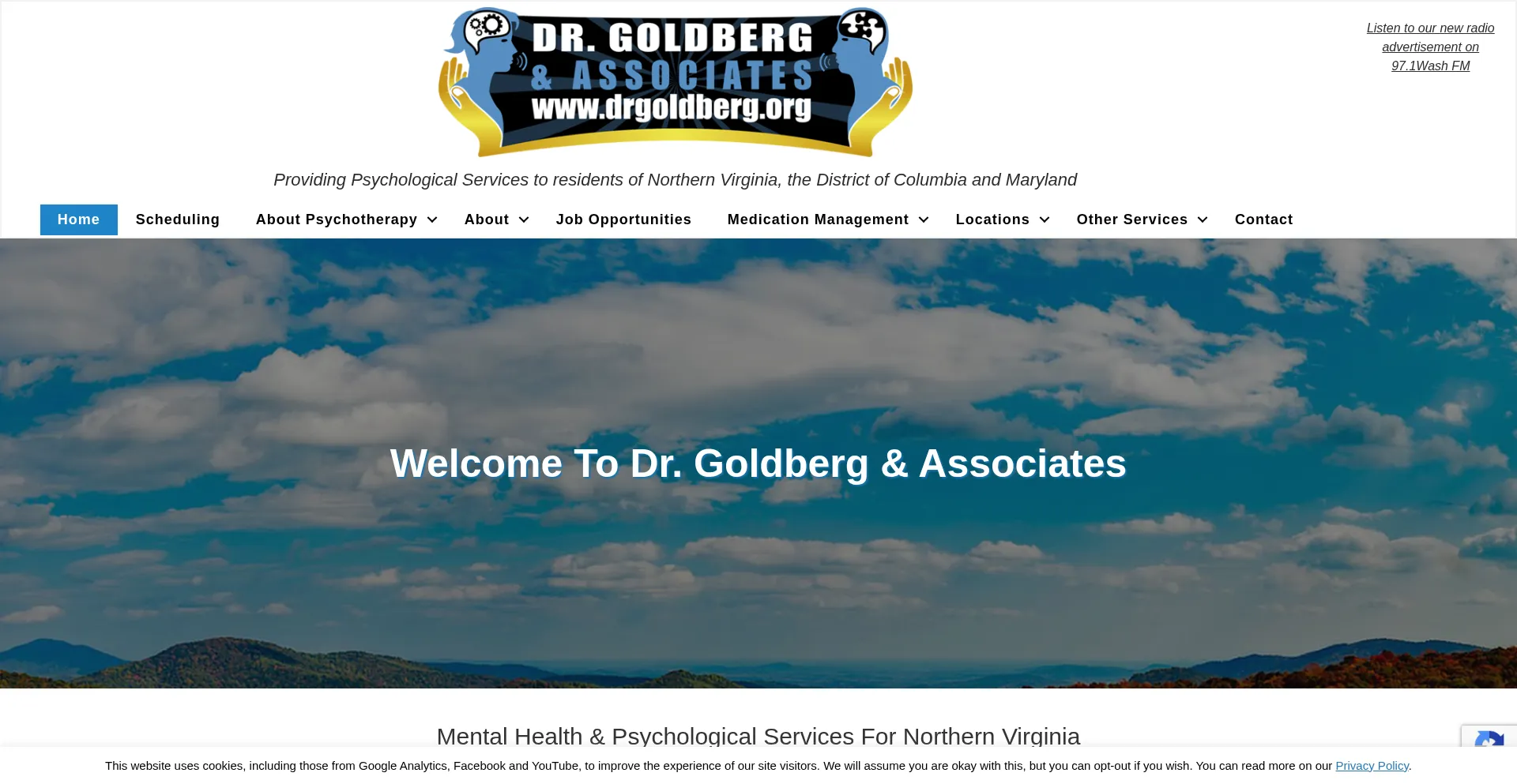Drgoldberg.org Screenshot