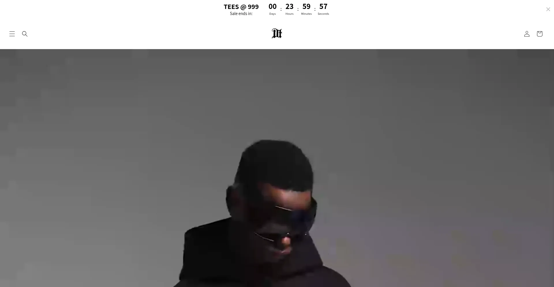 Website screenshot of Driptripstreetwear.com