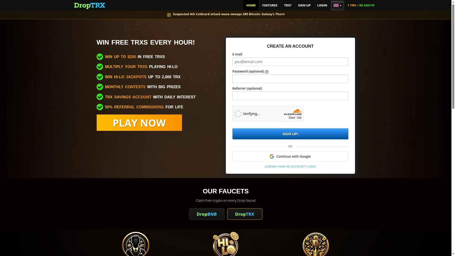 Droptrx.io