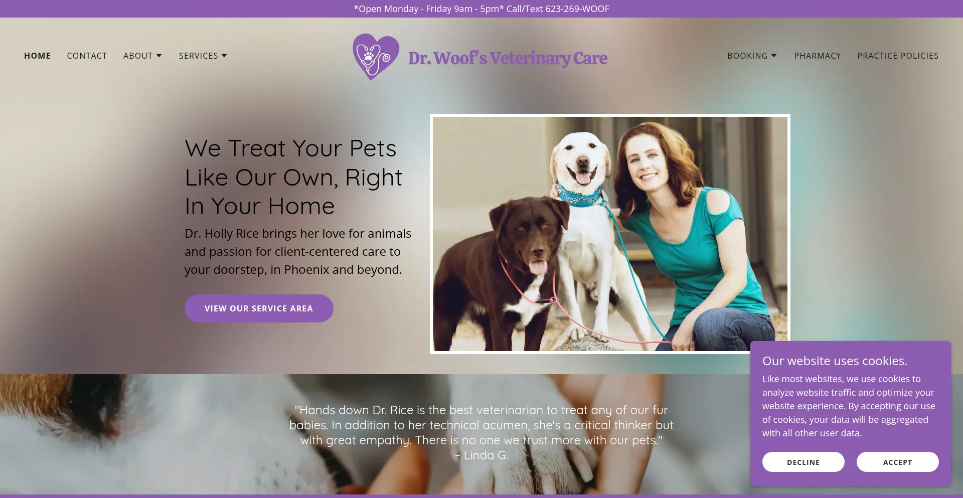Drwoofsveterinarycare.com é Seguro e Confiável?