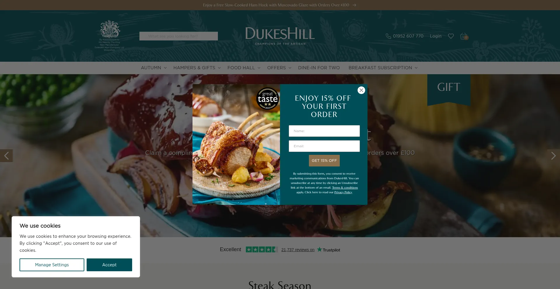 Dukeshill.co.uk é Seguro e Confiável?
