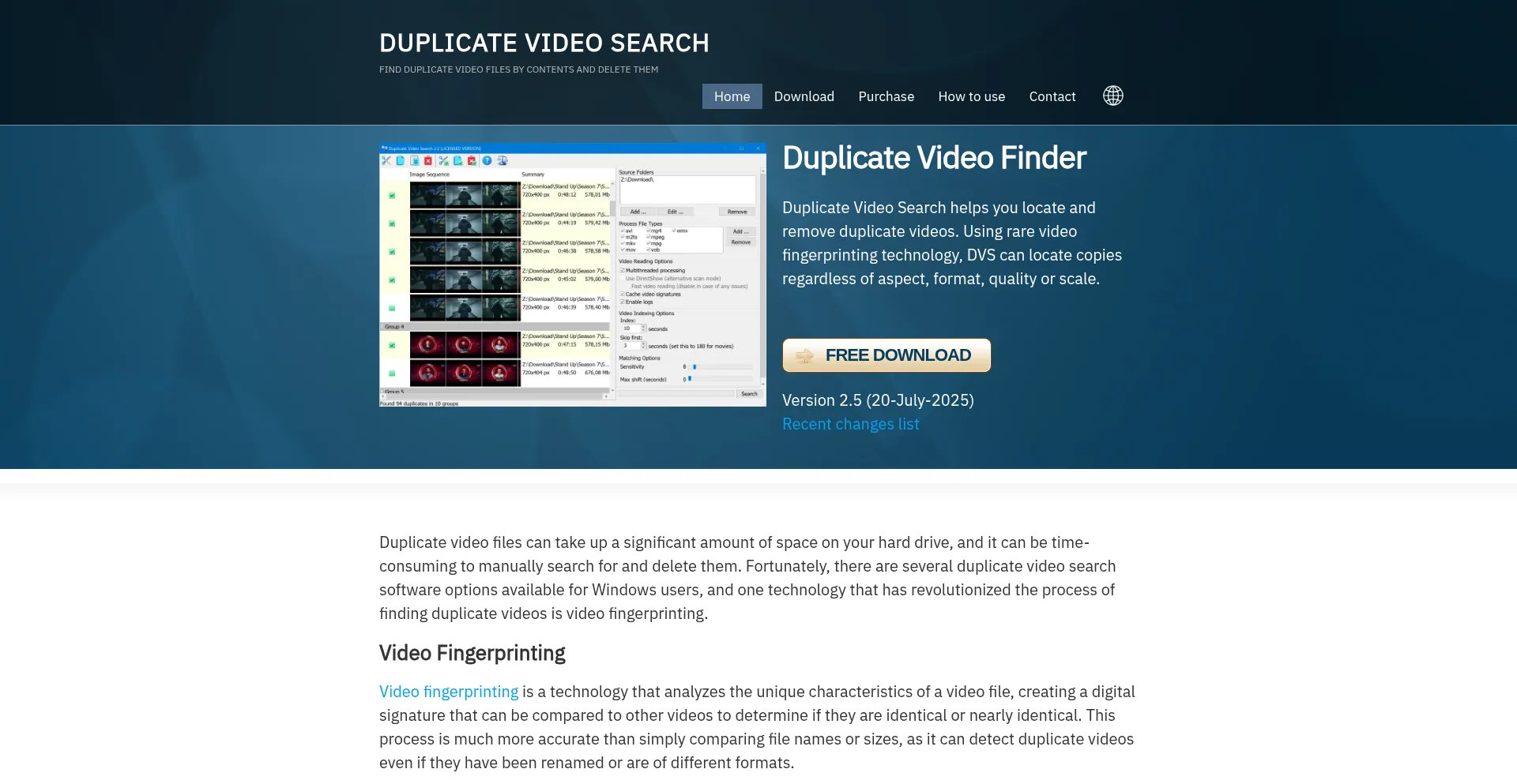 Duplicatevideosearch.com