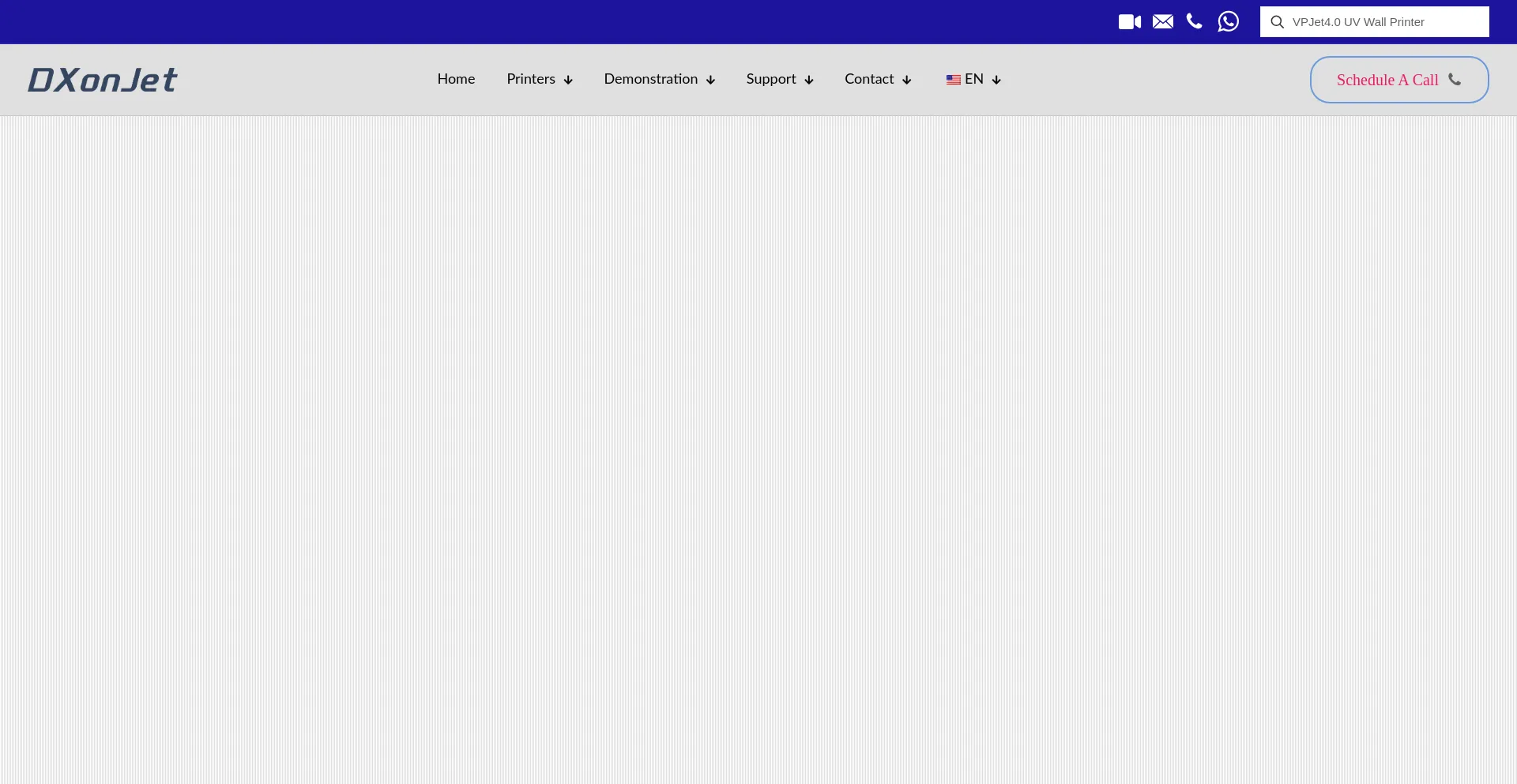 Website screenshot of Dxonjet.com