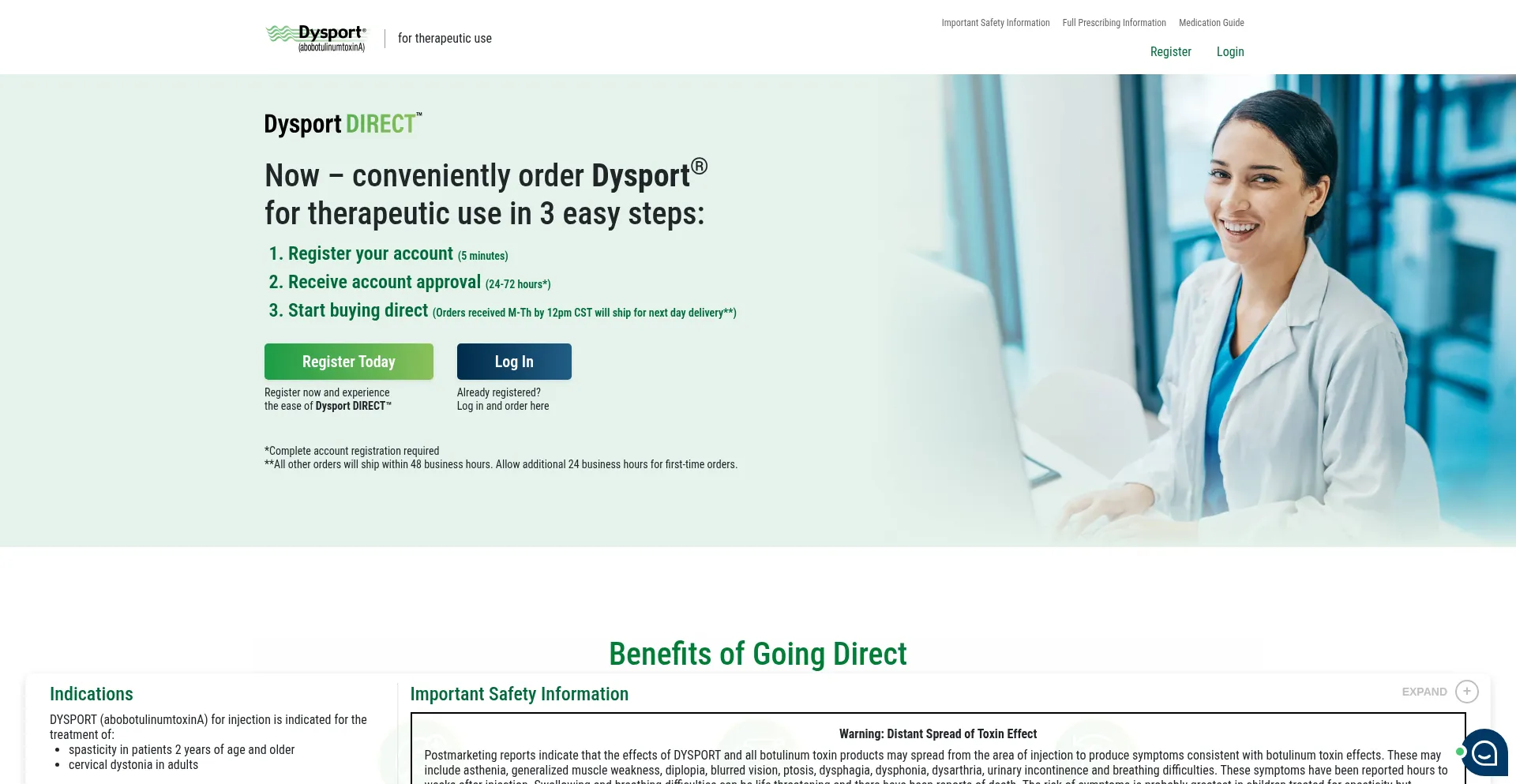 Dysportdirect.com é Seguro e Confiável?