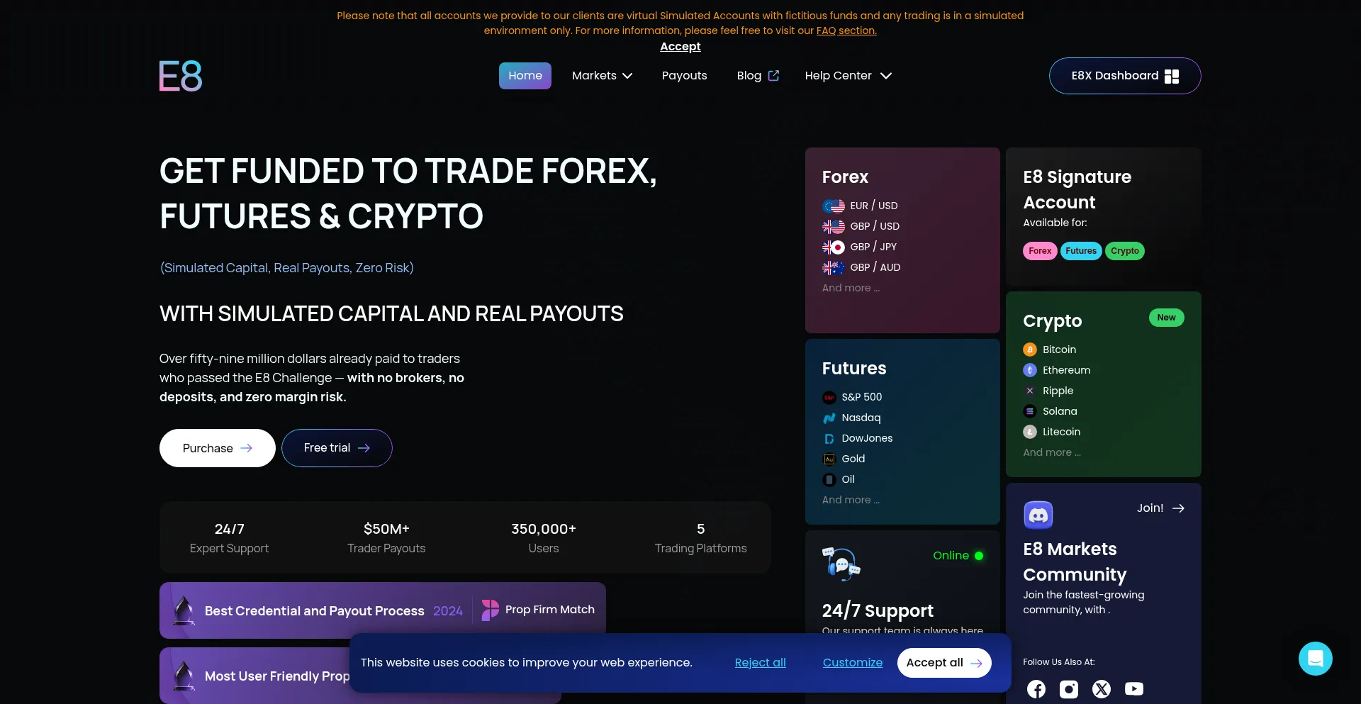 E8markets.com é Seguro e Confiável?