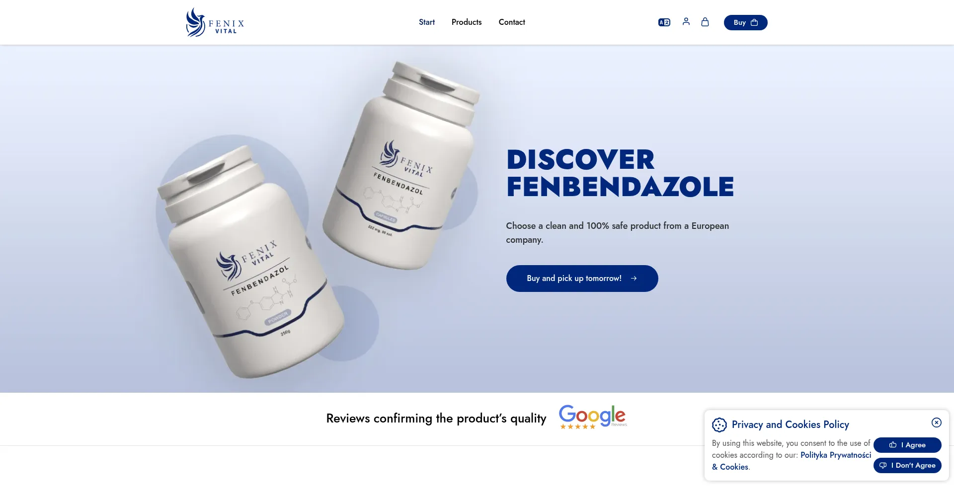 E-fenbendazole.com é Seguro e Confiável?