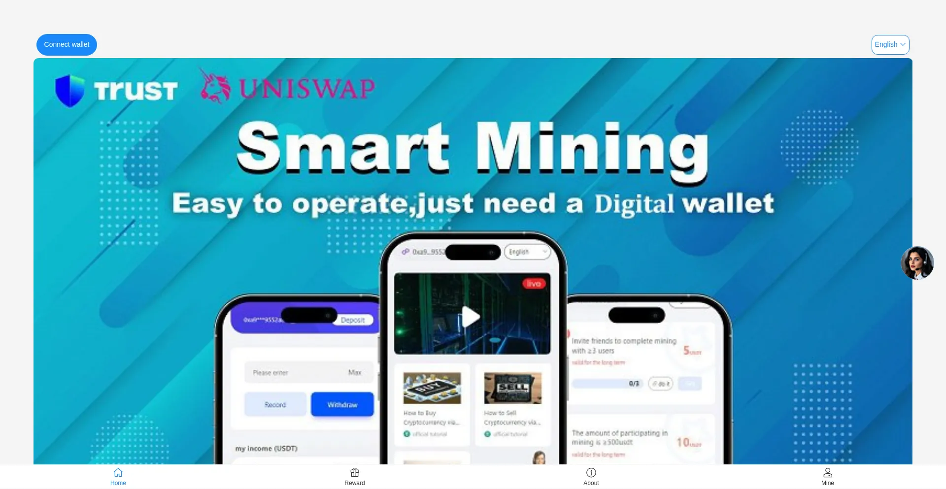 Website screenshot of Earn2222.com