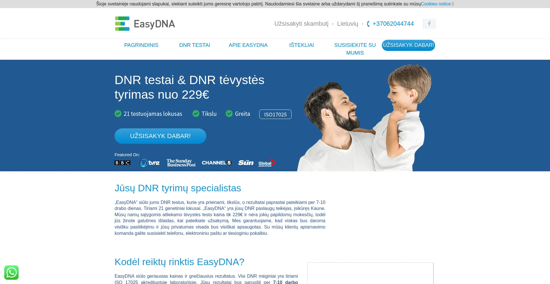 Easydna.lt é Seguro e Confiável?